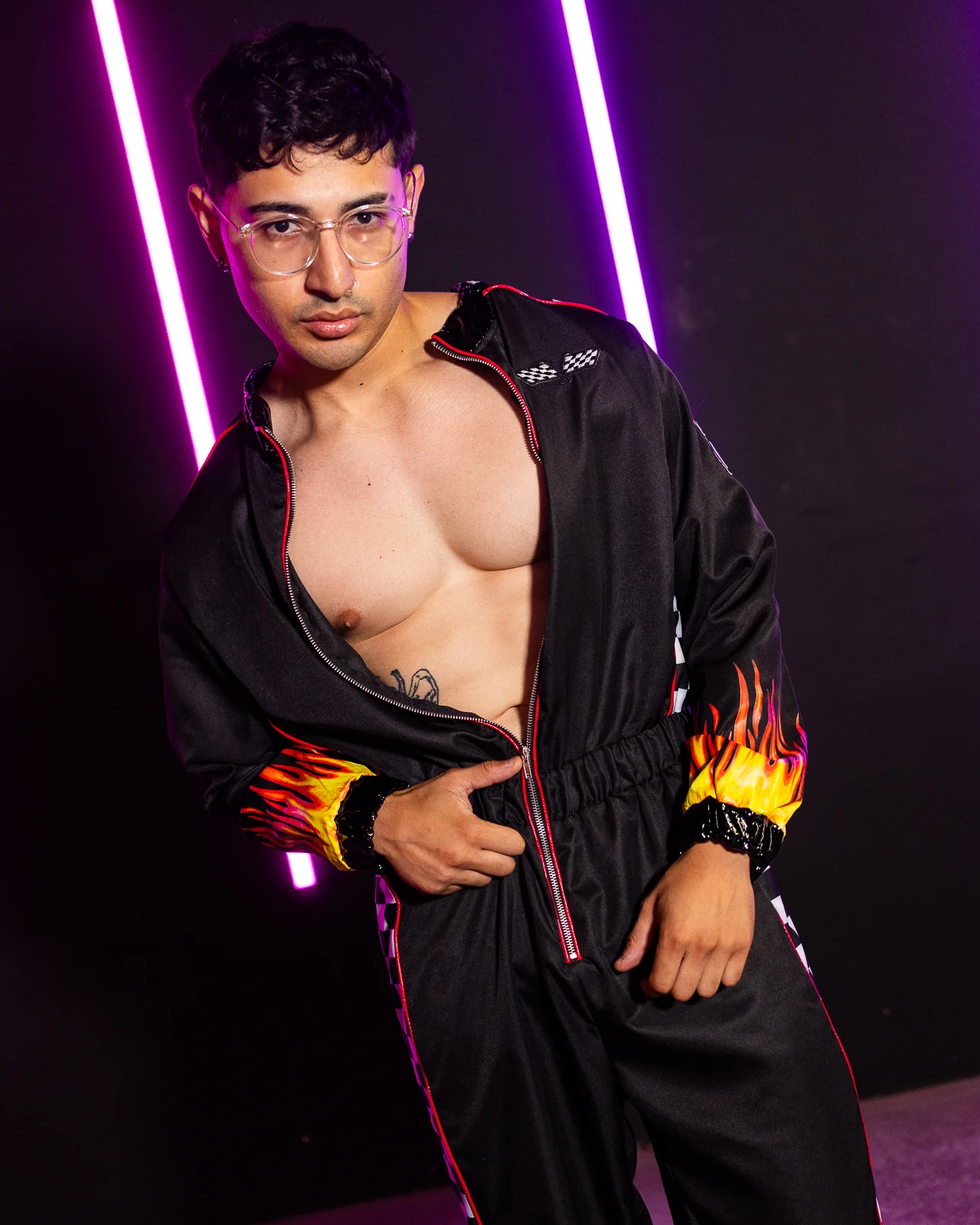1pc Hot Rod Racer Costume - Image 3