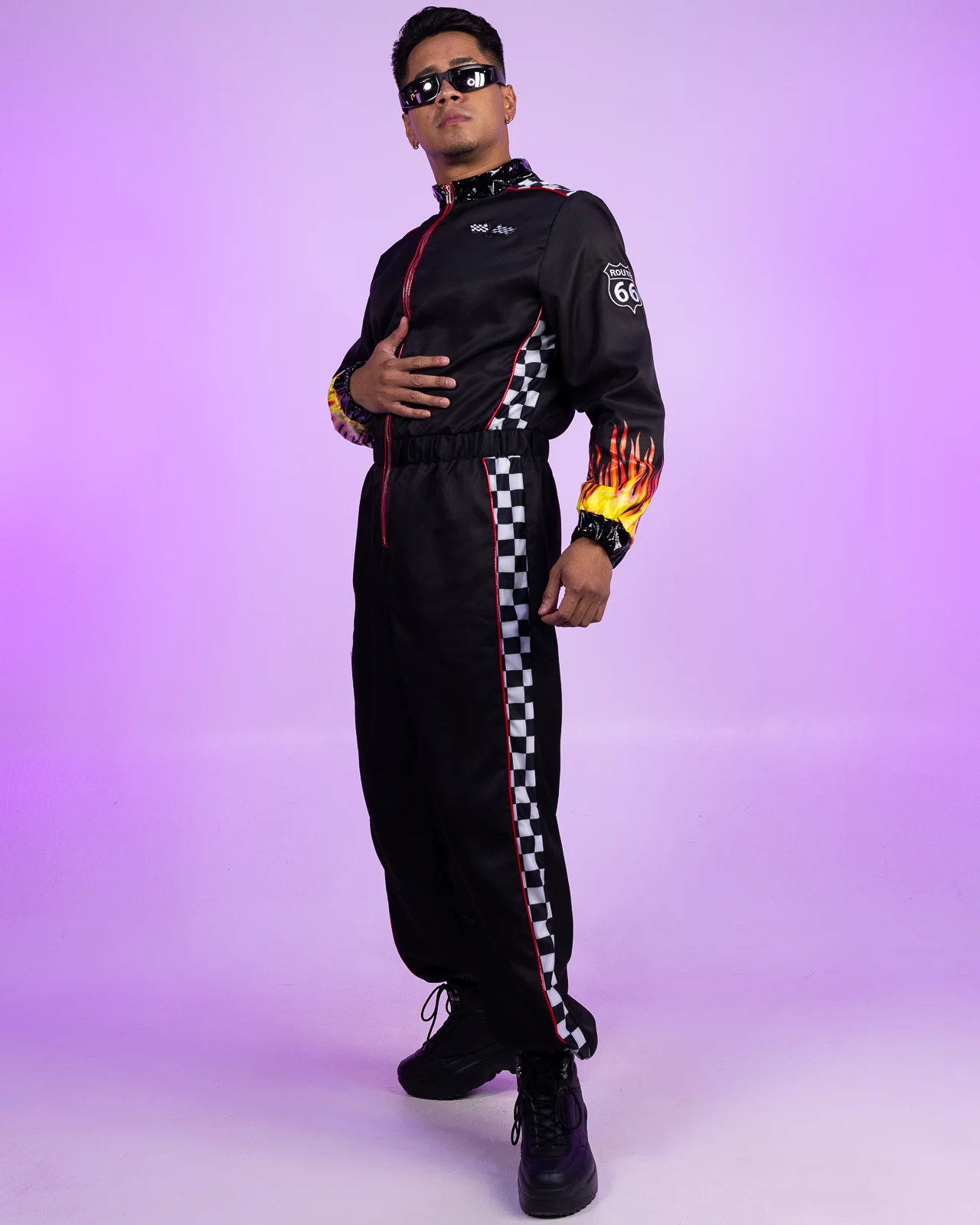 1pc Hot Rod Racer Costume - Image 4