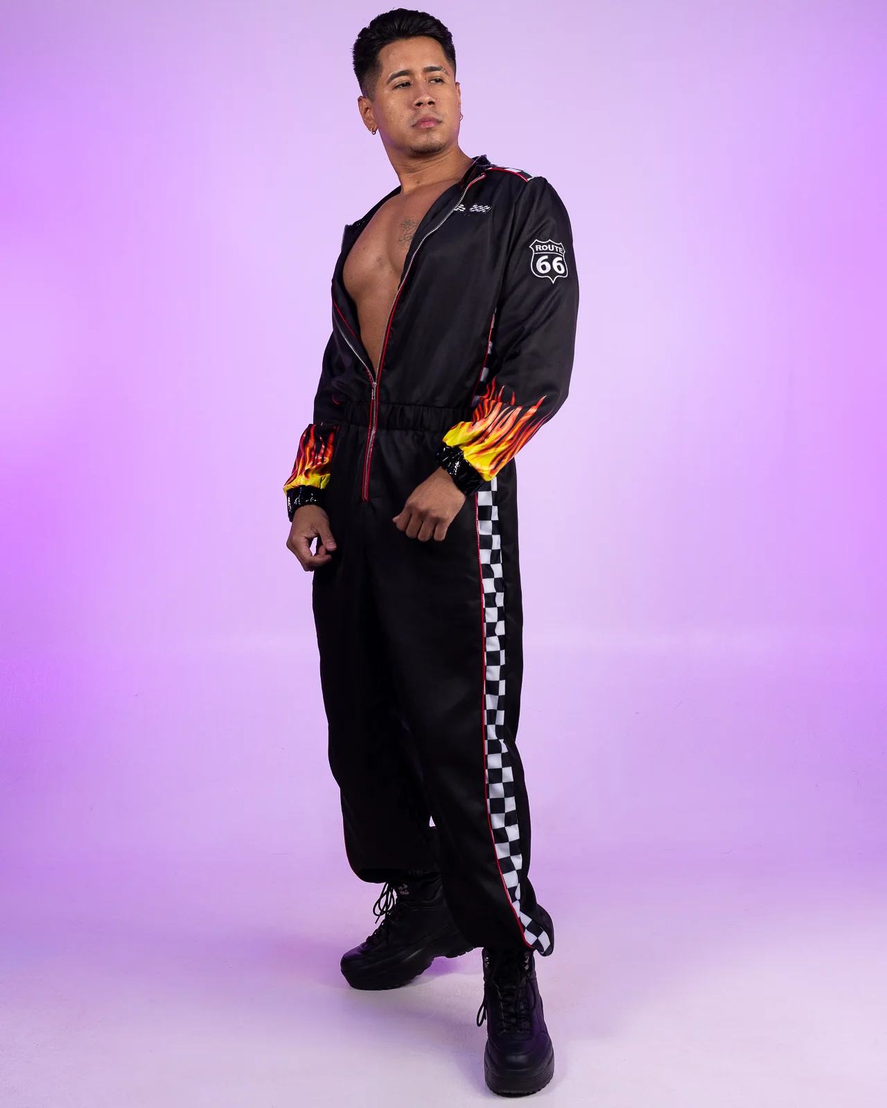 1pc Hot Rod Racer Costume - Image 7