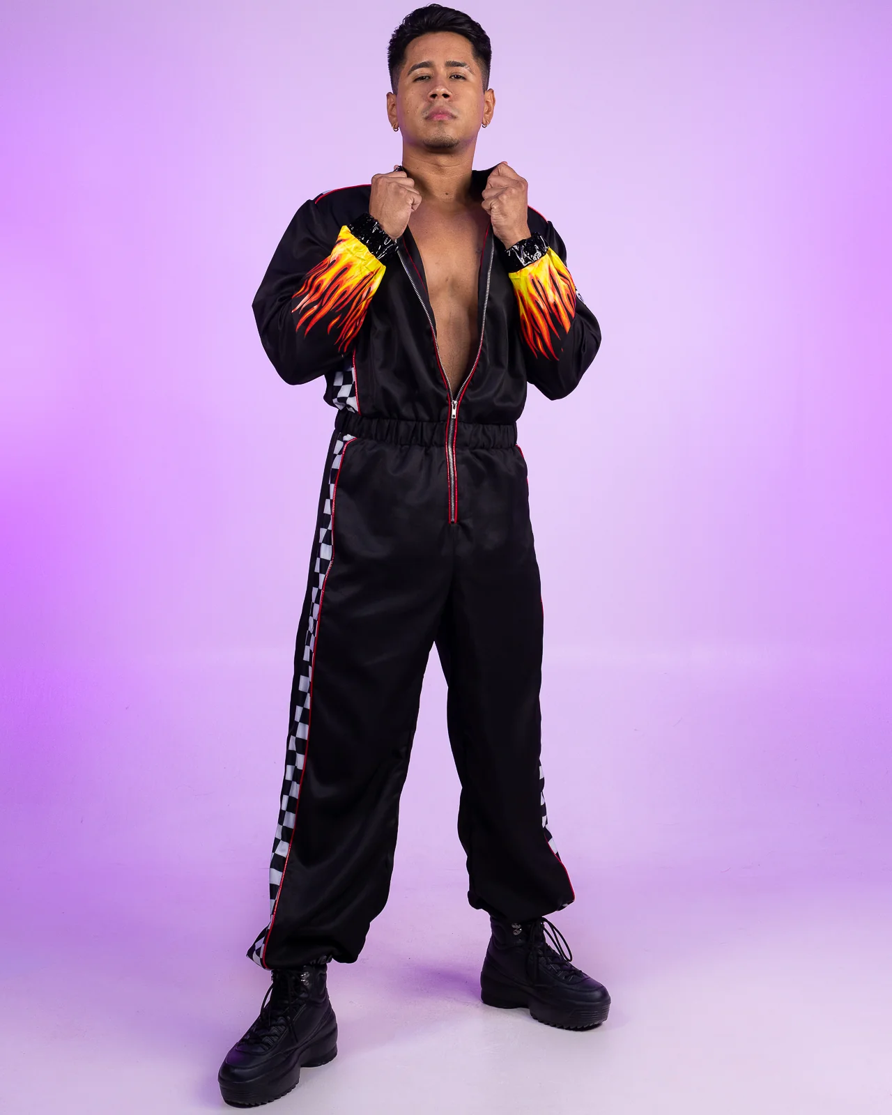 1pc Hot Rod Racer Costume - Image 9