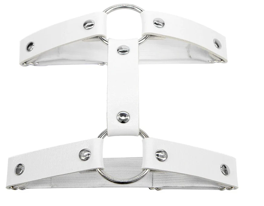 1pc Miss Behaved Dual-Strap Leg Garter - Image 8