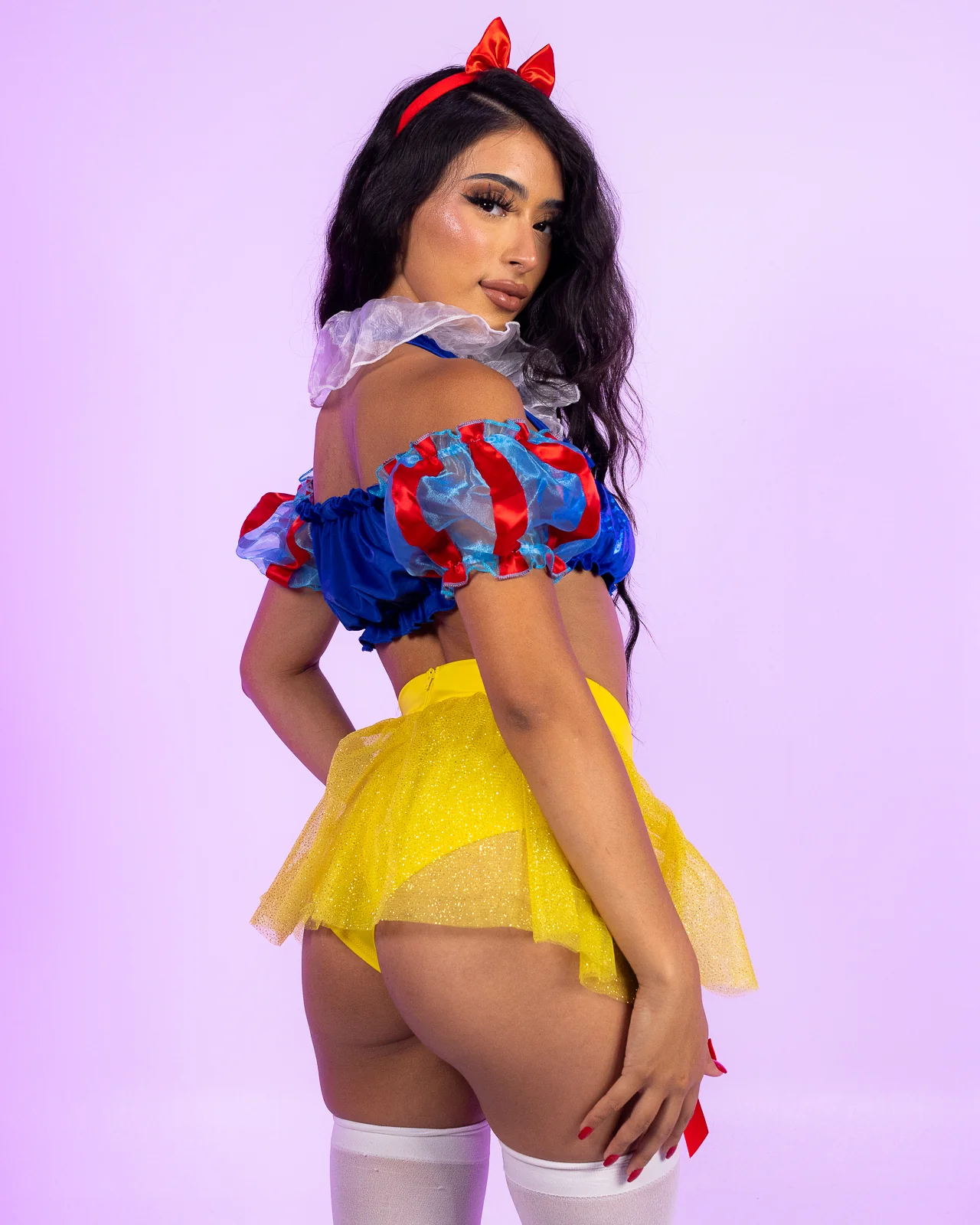 3pc Bad Apple Snow White Costume - Image 6