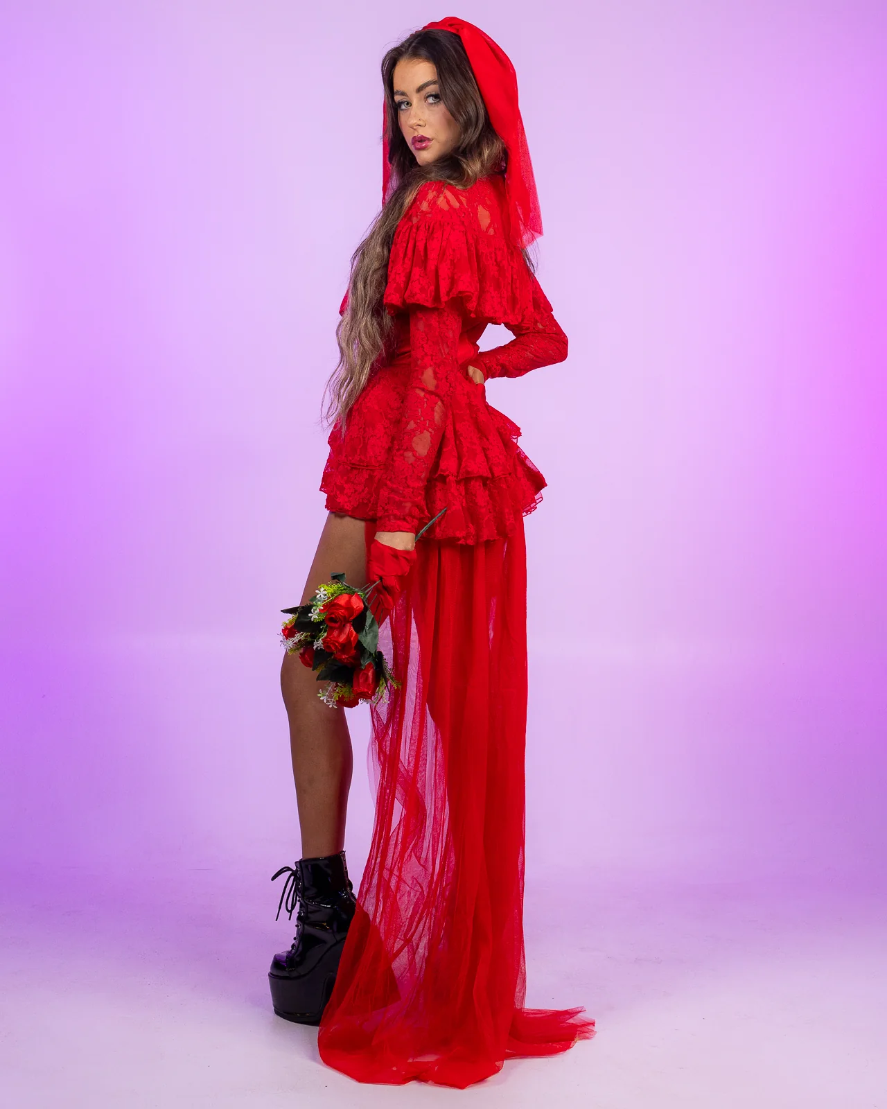 6pc Beetle Bride Costume - Image 5