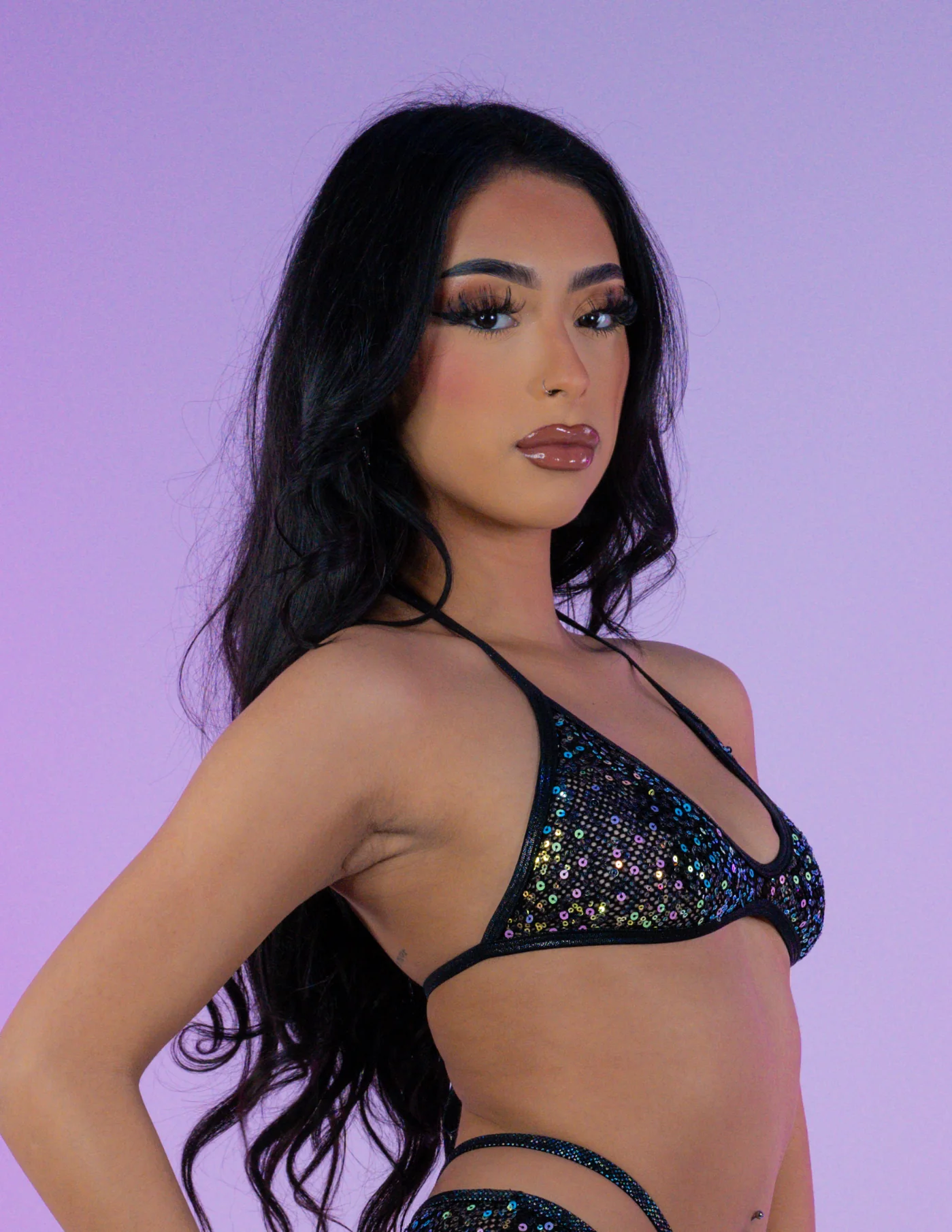 Black Diamond Rodeo Bikini Top - Image 4