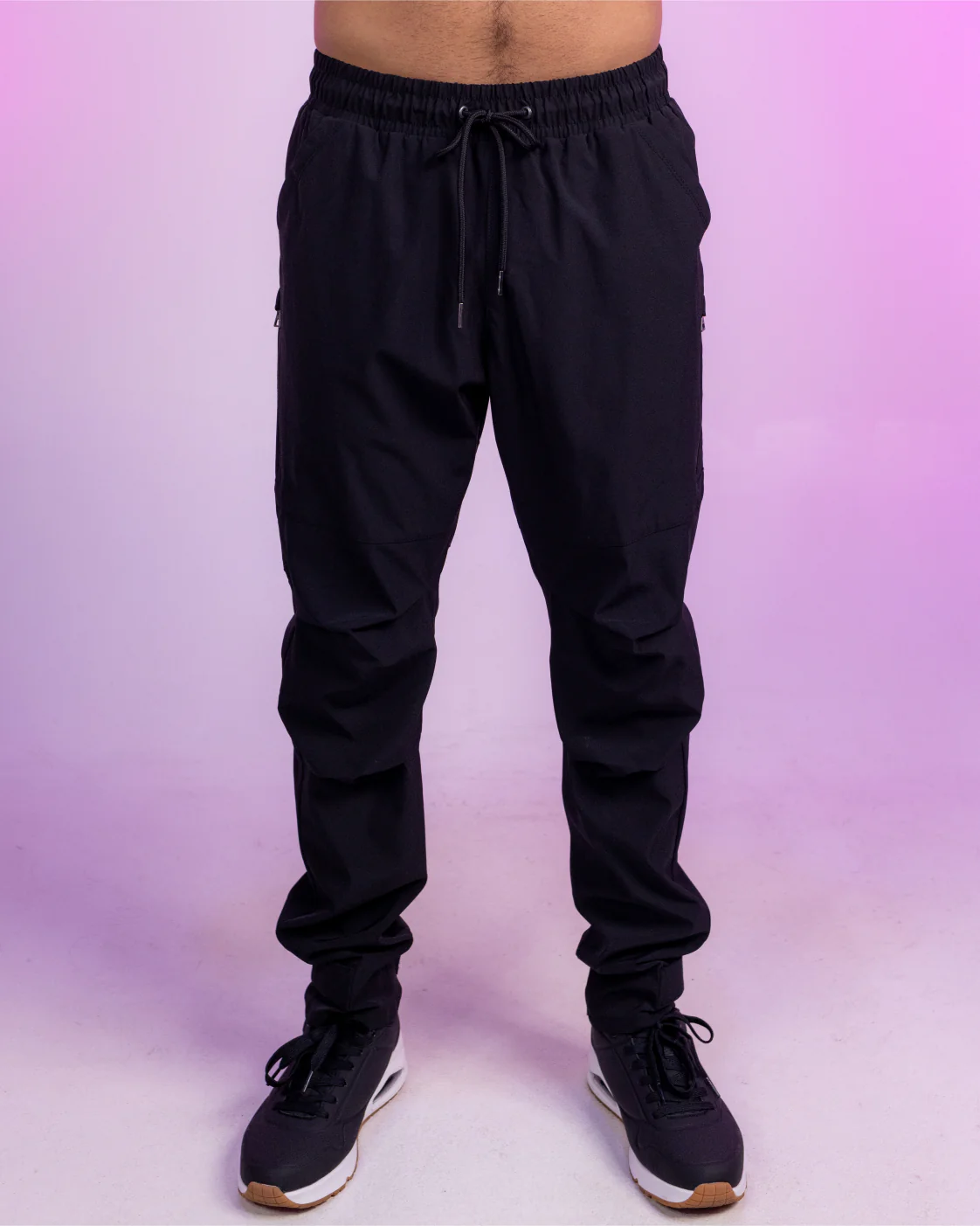 Black Taslan Pants