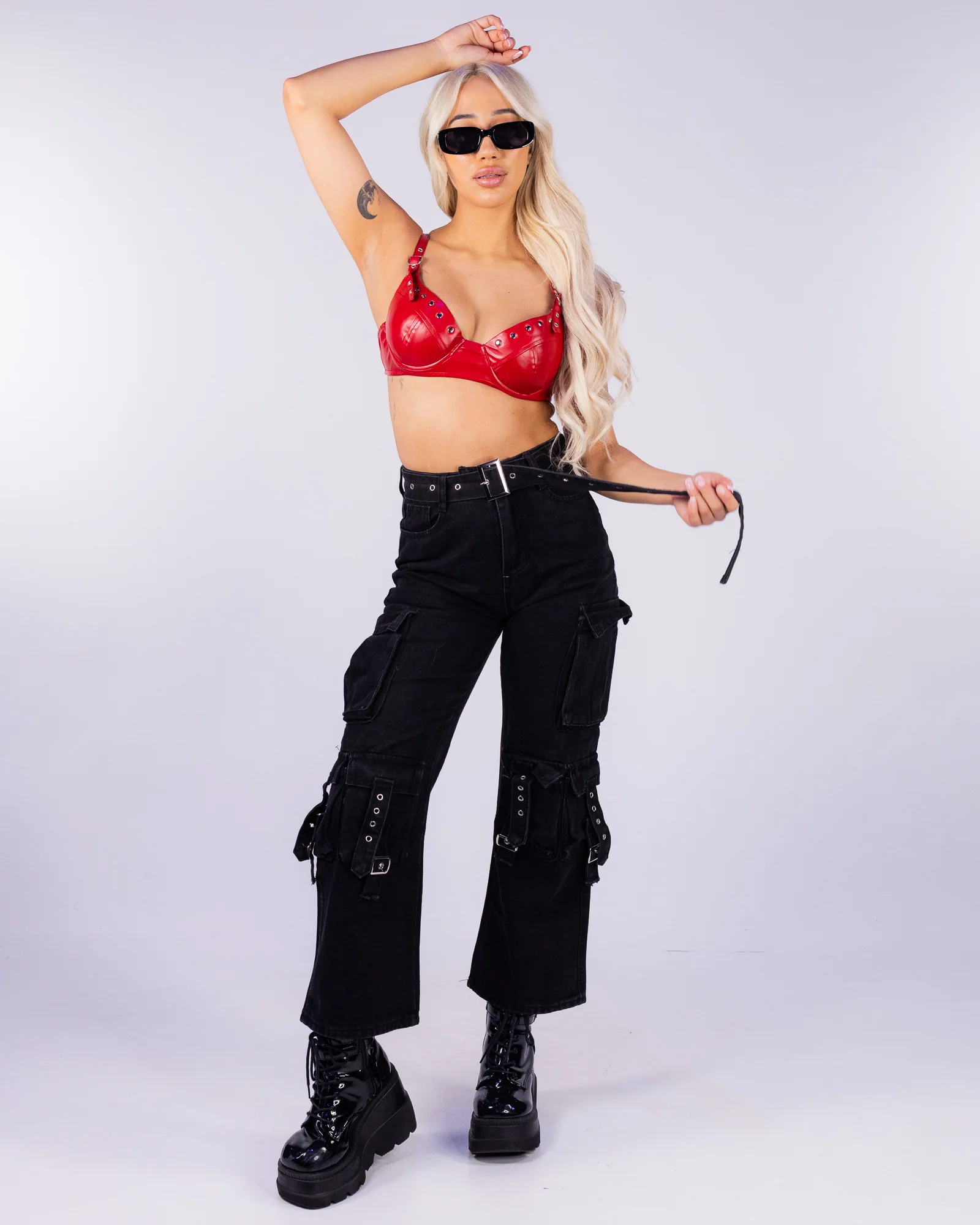 Candy Red Women's Bra Top - Image 2