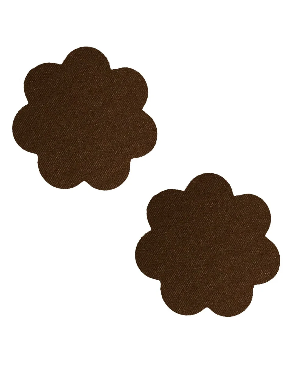 Chocolate Nude Petal Pasties - Image 2