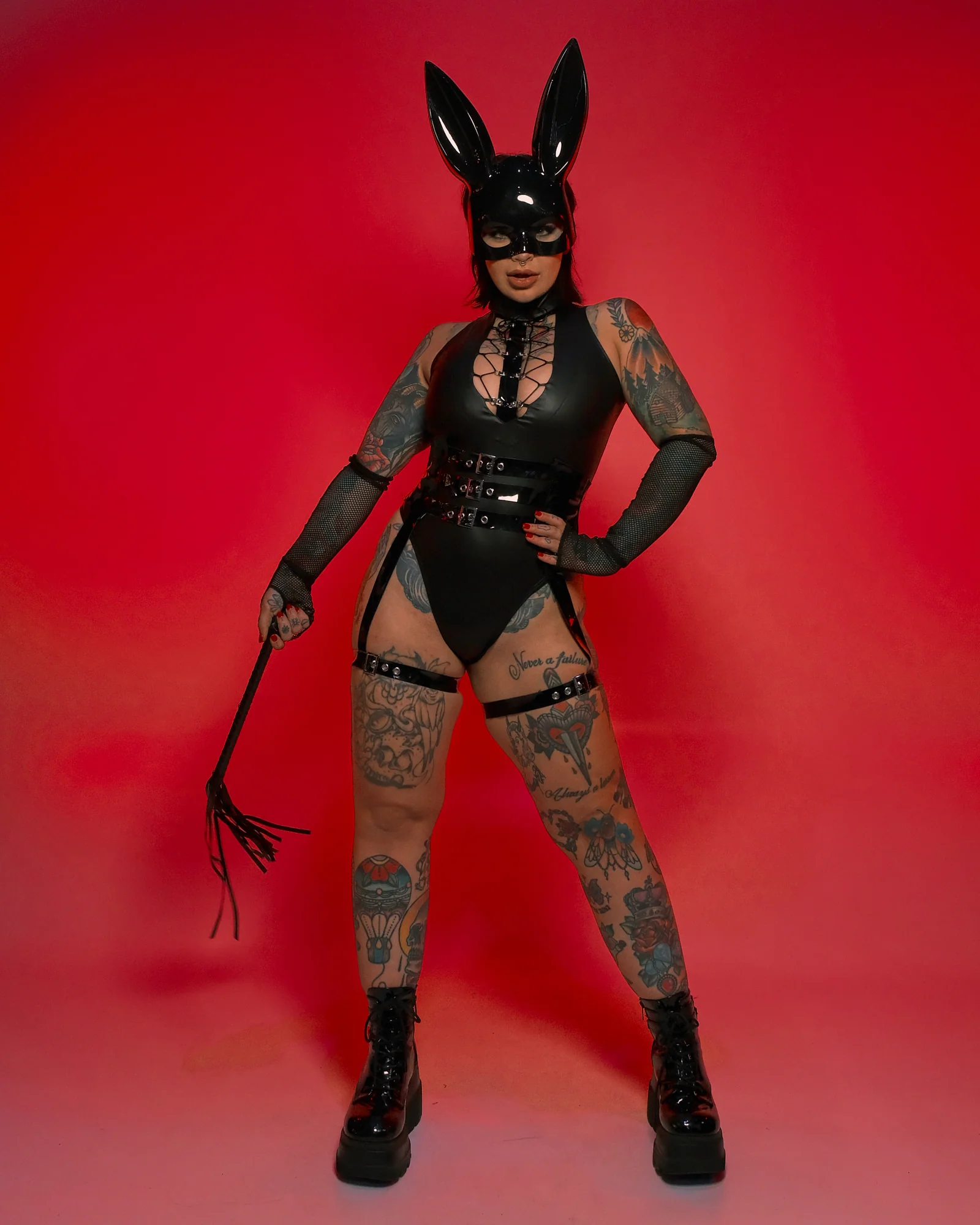5pc Let's Role Play Bunny Costume - Image 6