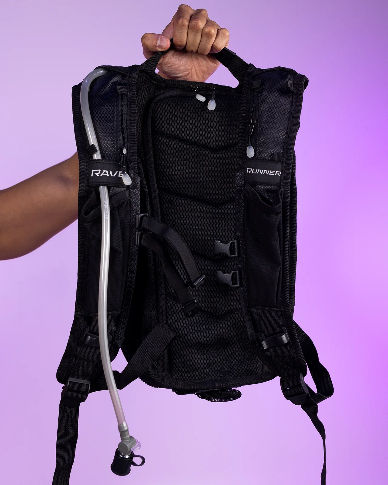 Gen Z Black Hydration Backpack - Image 3