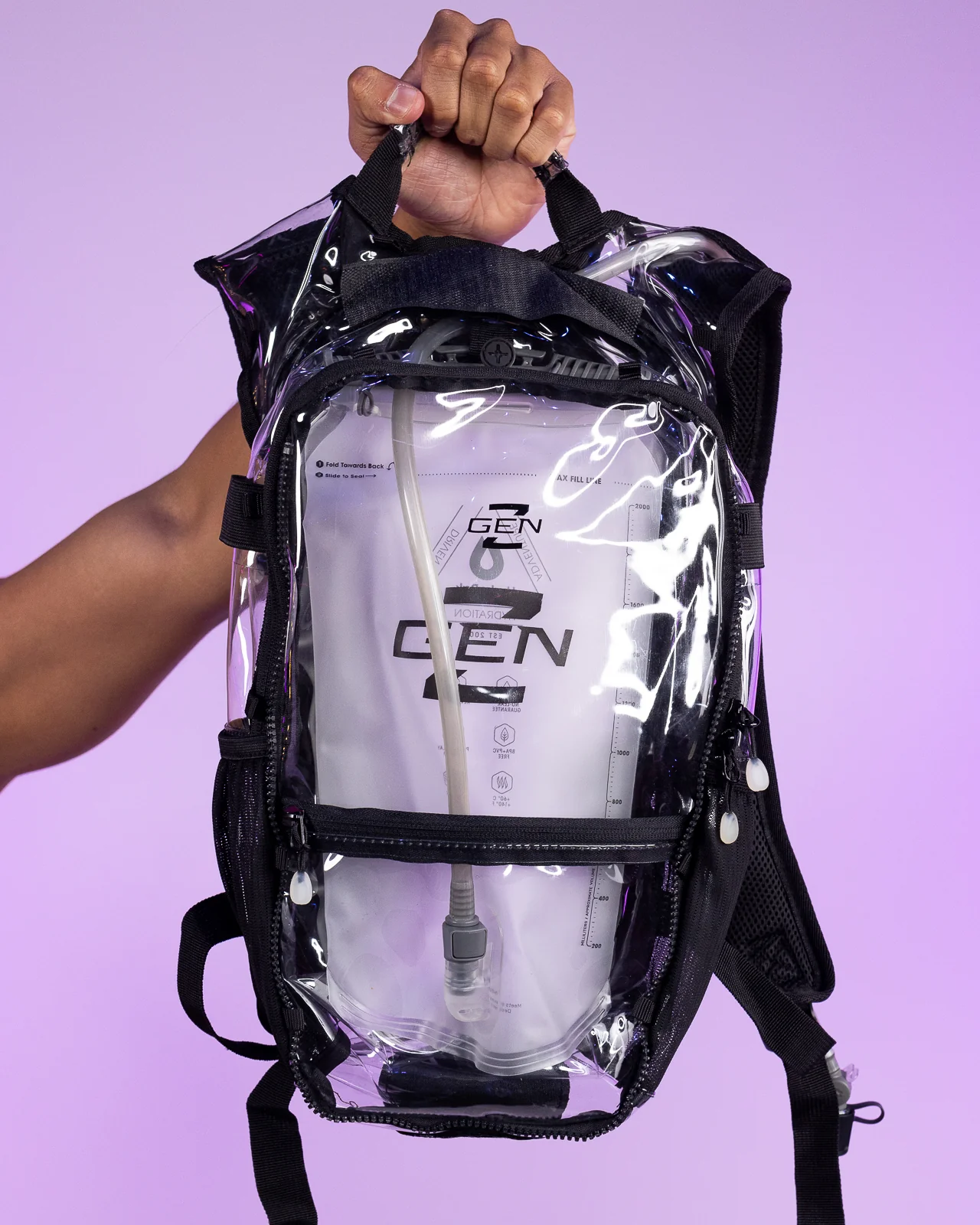 Gen Z Clear Hydration Backpack - Image 3