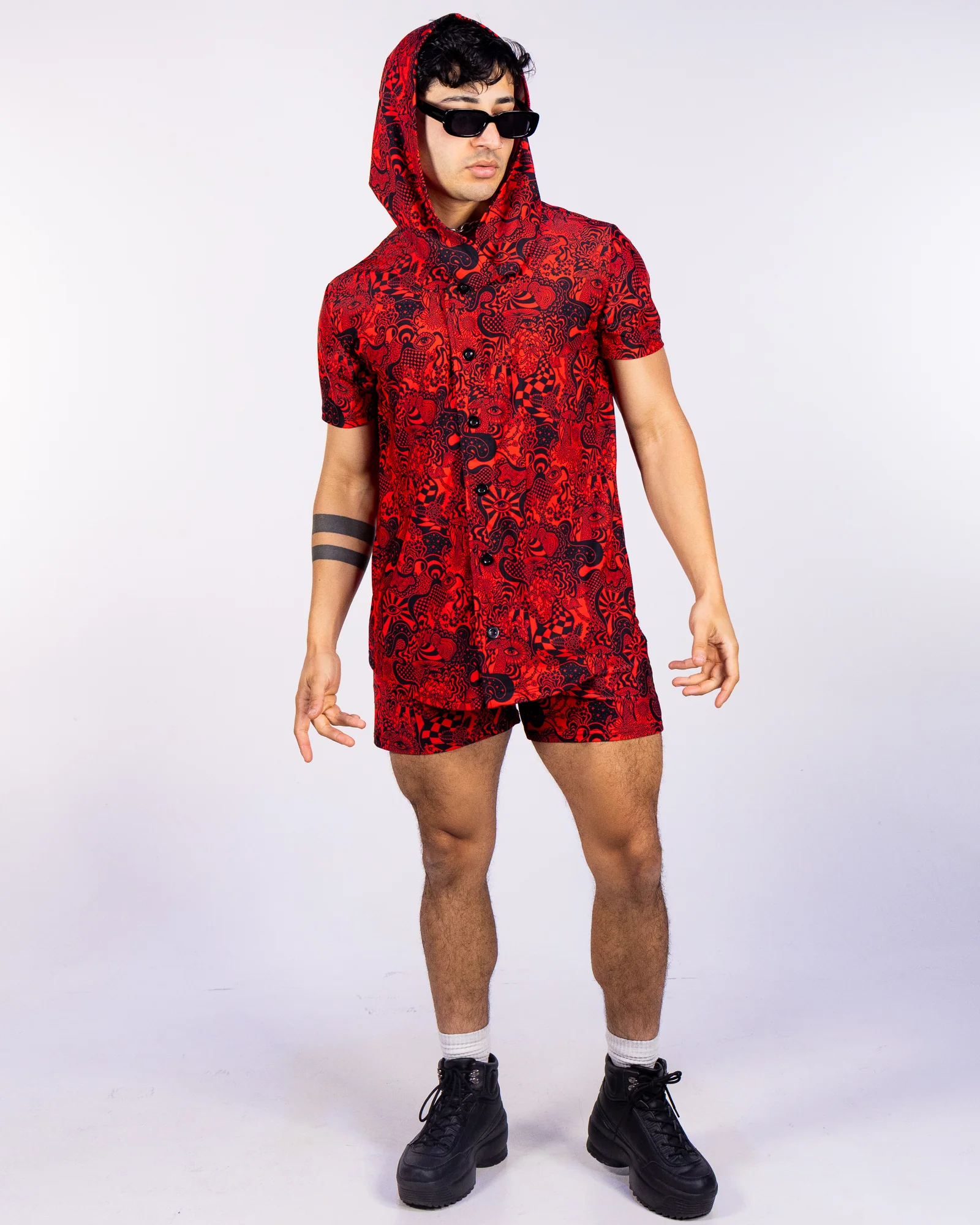 Crimson Zenith Unisex Jersey - Image 2