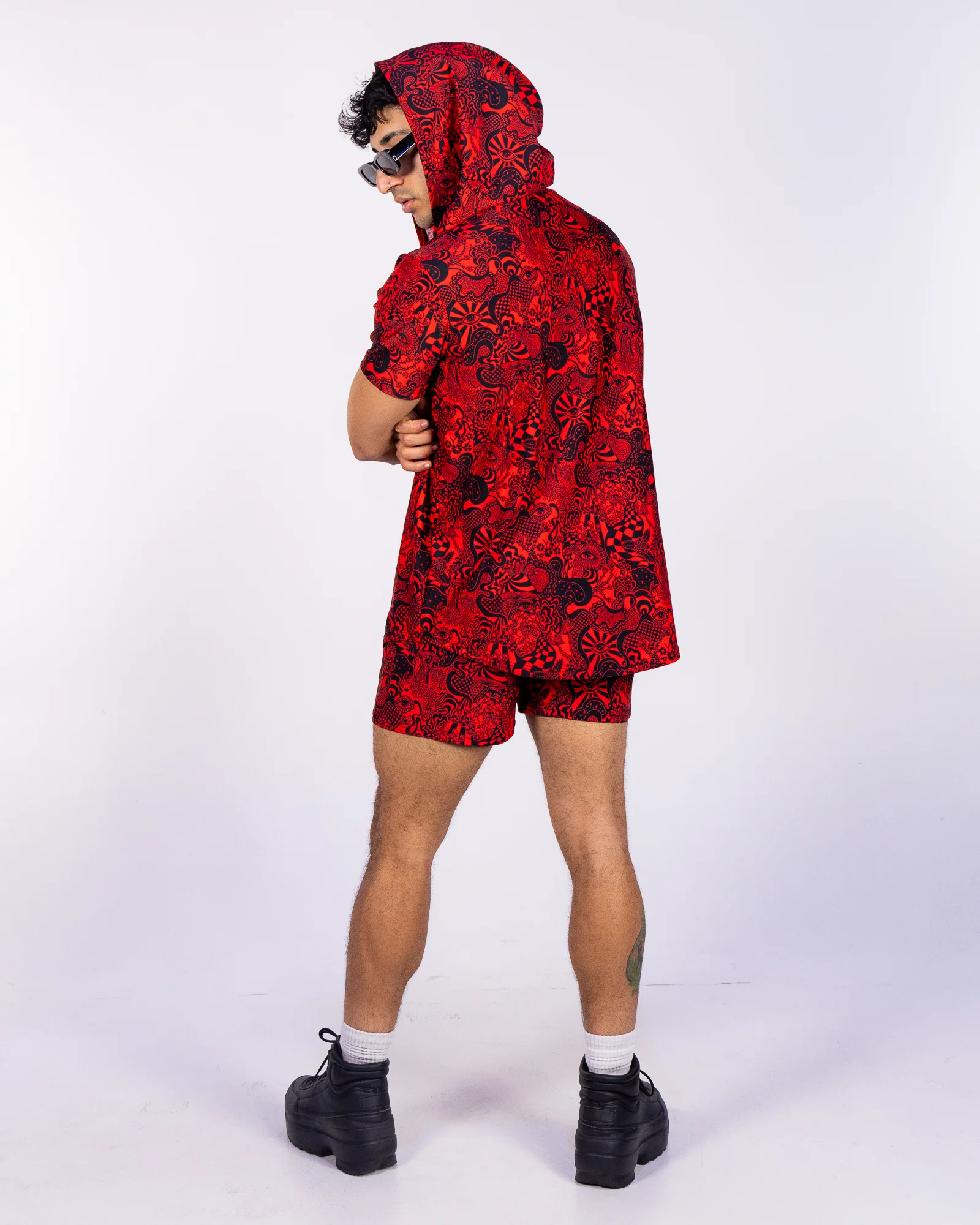 Crimson Zenith Unisex Jersey - Image 7