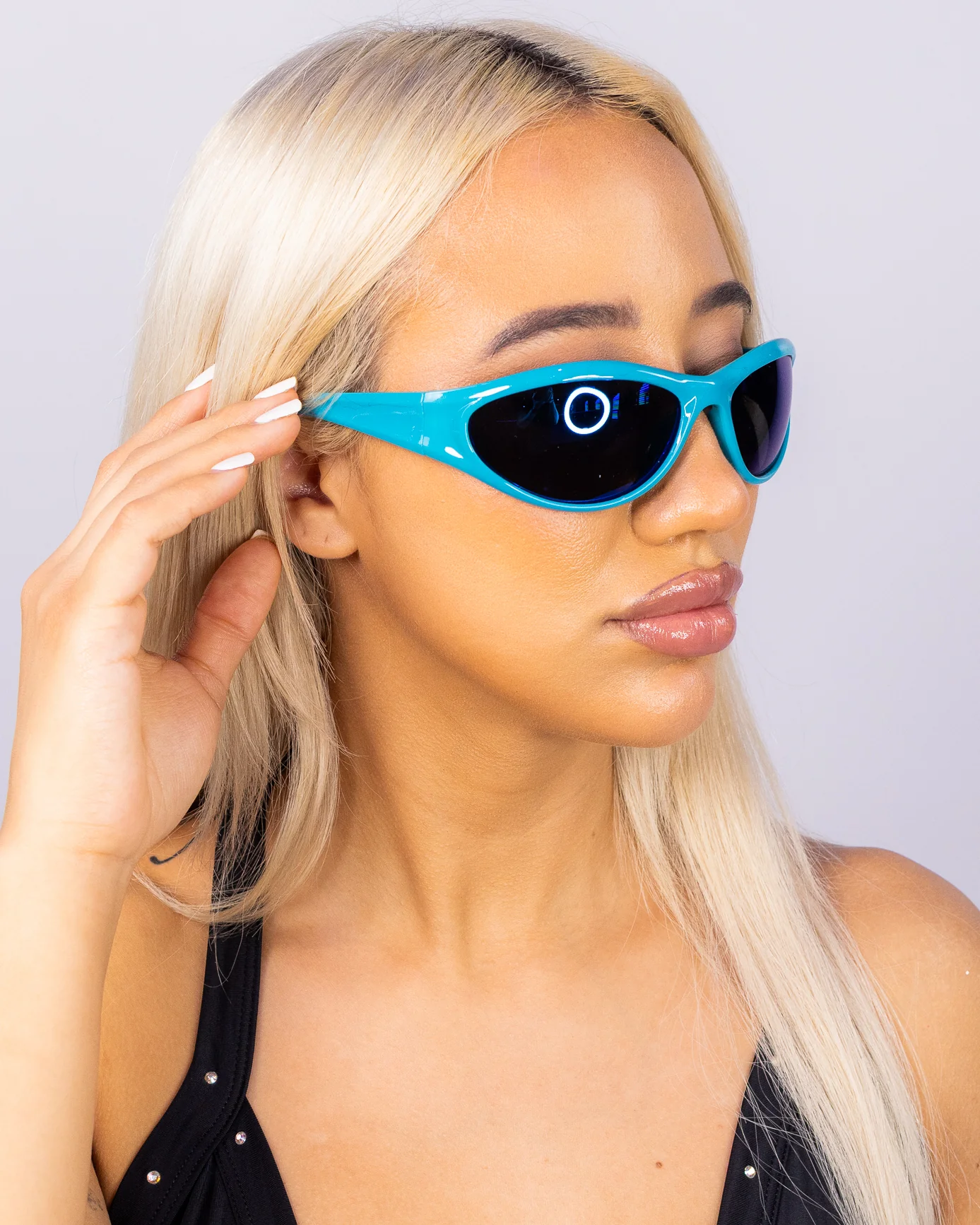 Cyber Scene Unisex Sunglasses - Image 4