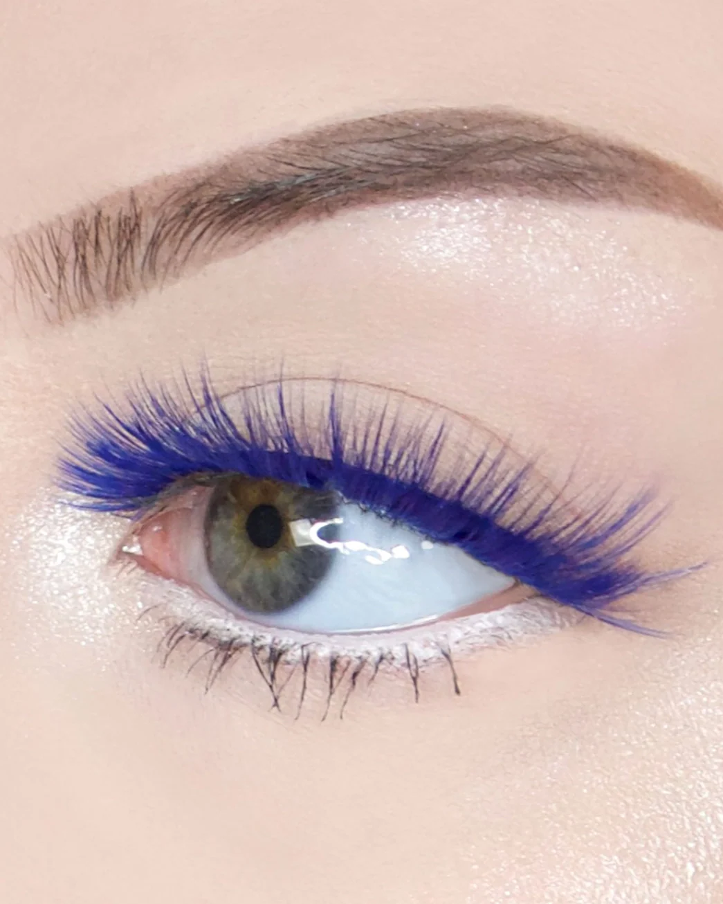 Dark Blue Women's 3D Faux Mink Eyelashes - Image 2