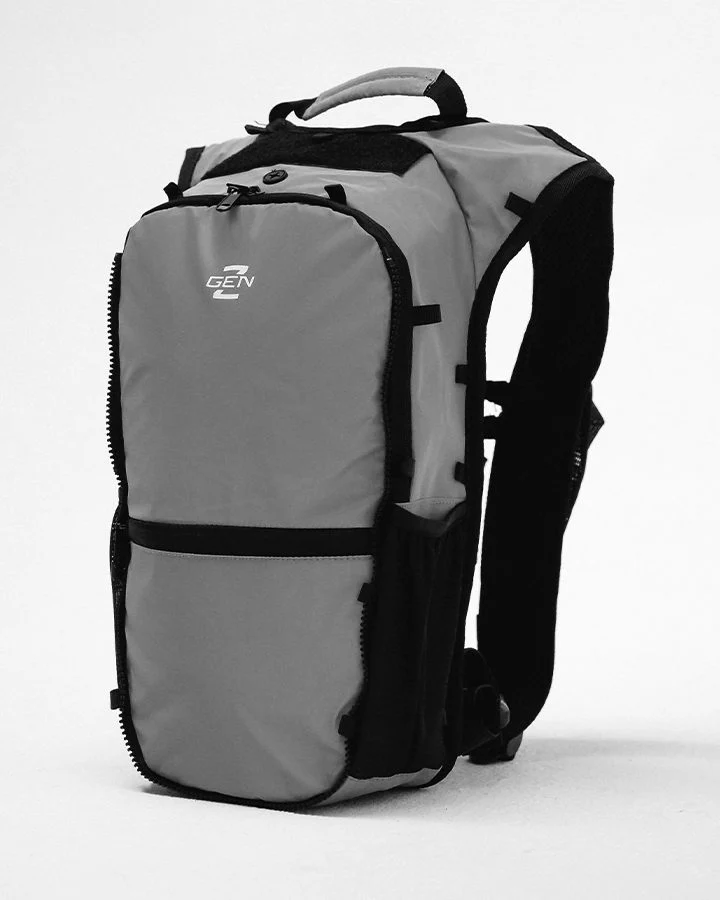 Gen Z Reflective Motorcycle Hydration Backpack - Image 10