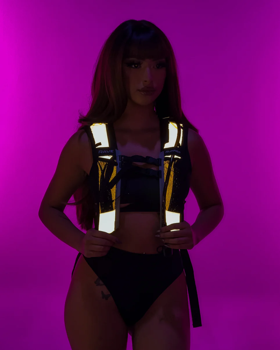 Gen Z Reflective Motorcycle Hydration Backpack - Image 7
