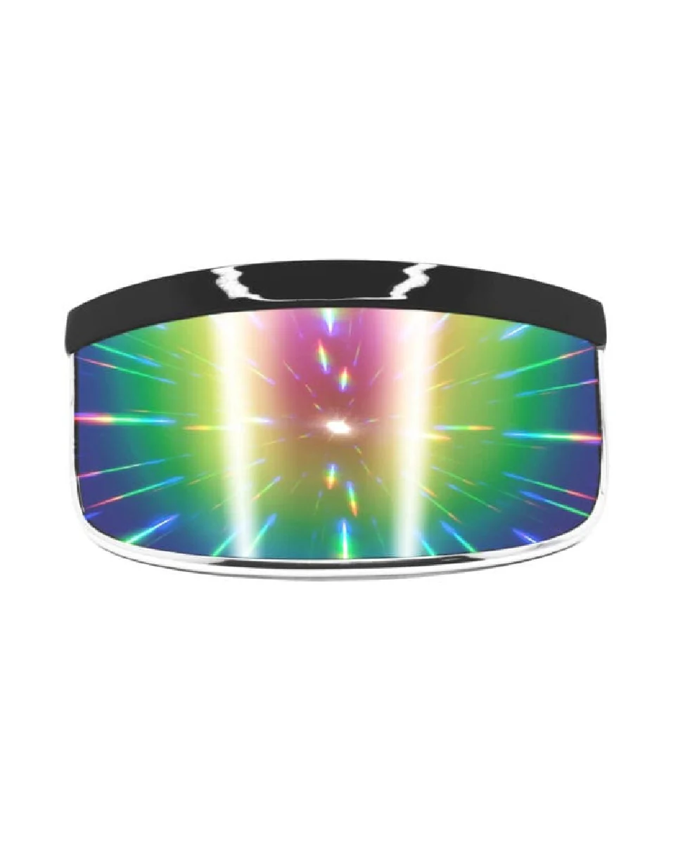 GloFX Galactic Invader Diffraction Visor - Rainbow Gradient - Image 4