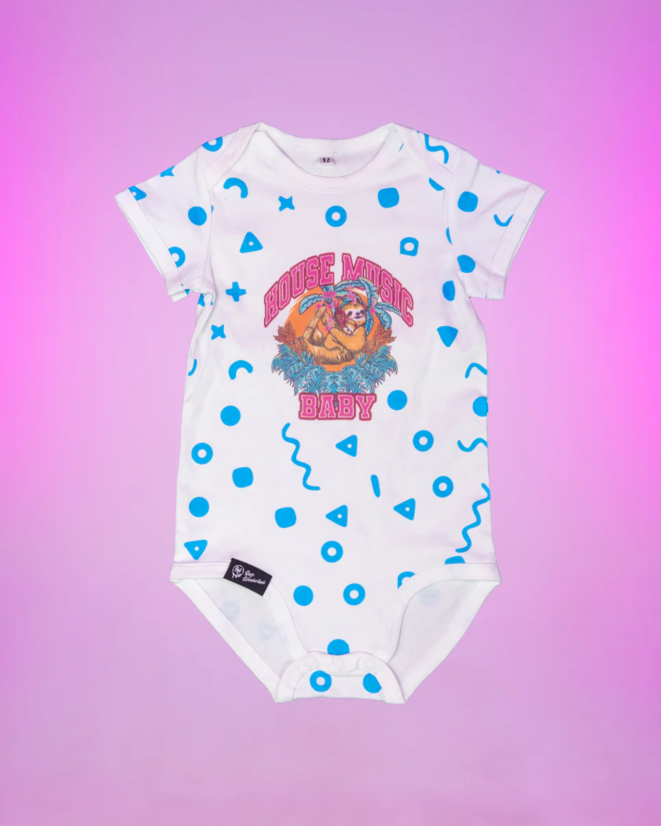 House Music Baby Onsie