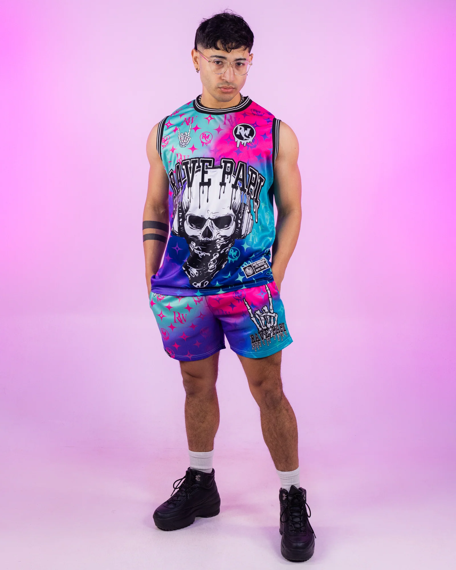 Dark Rave Papi Shorts - Image 9