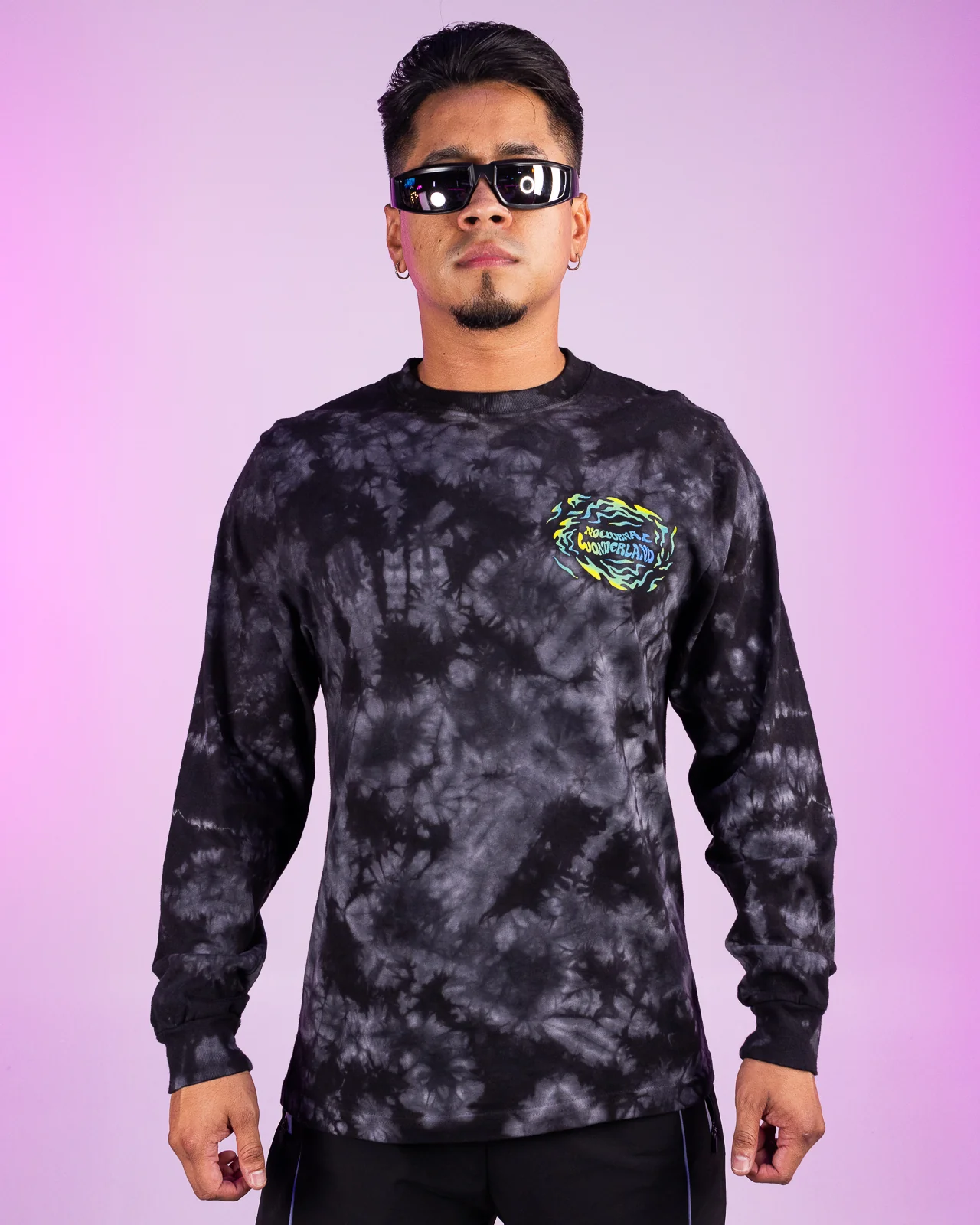 Insomniac Growling Tie Dye Lineup L/S Tee - Image 2