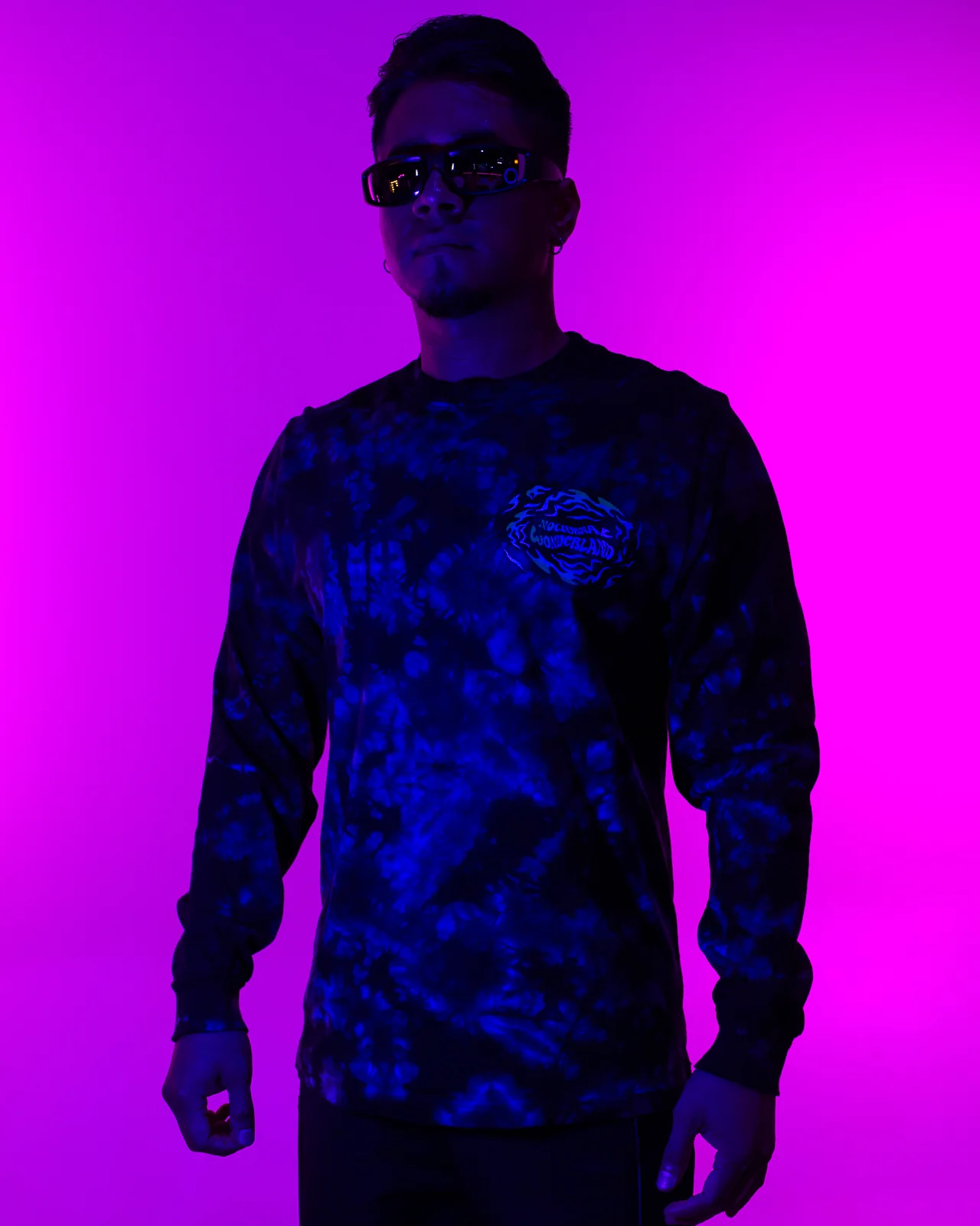 Insomniac Growling Tie Dye Lineup L/S Tee - Image 4