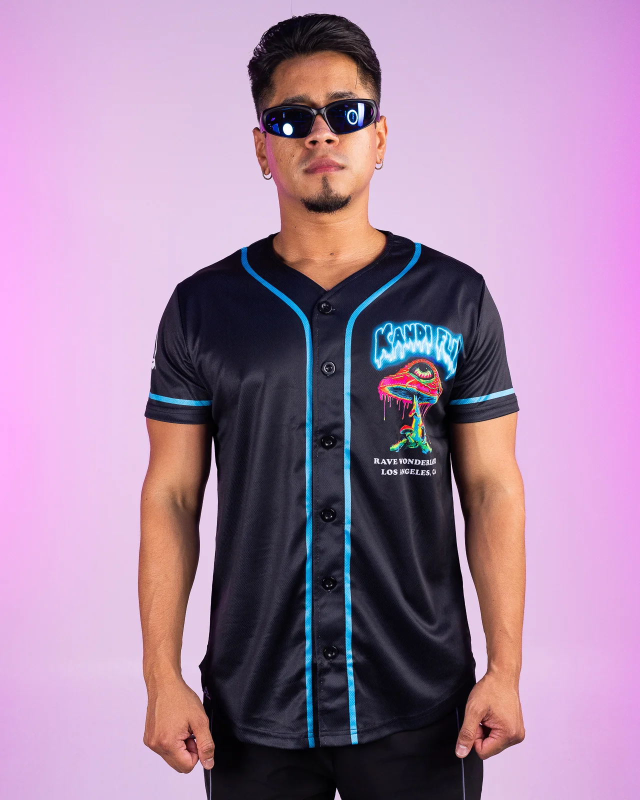 Kandi Shroom Baseball Jersey - Image 2
