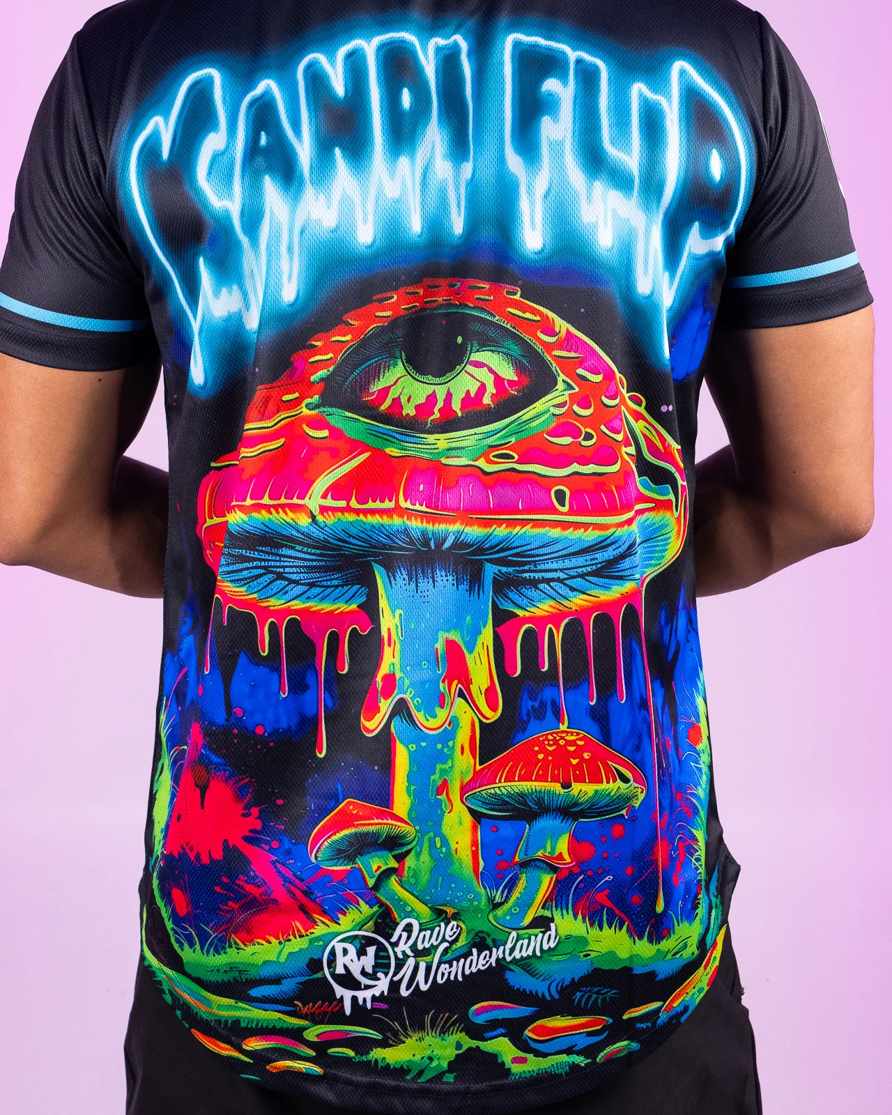 Kandi Shroom Baseball Jersey - Image 6