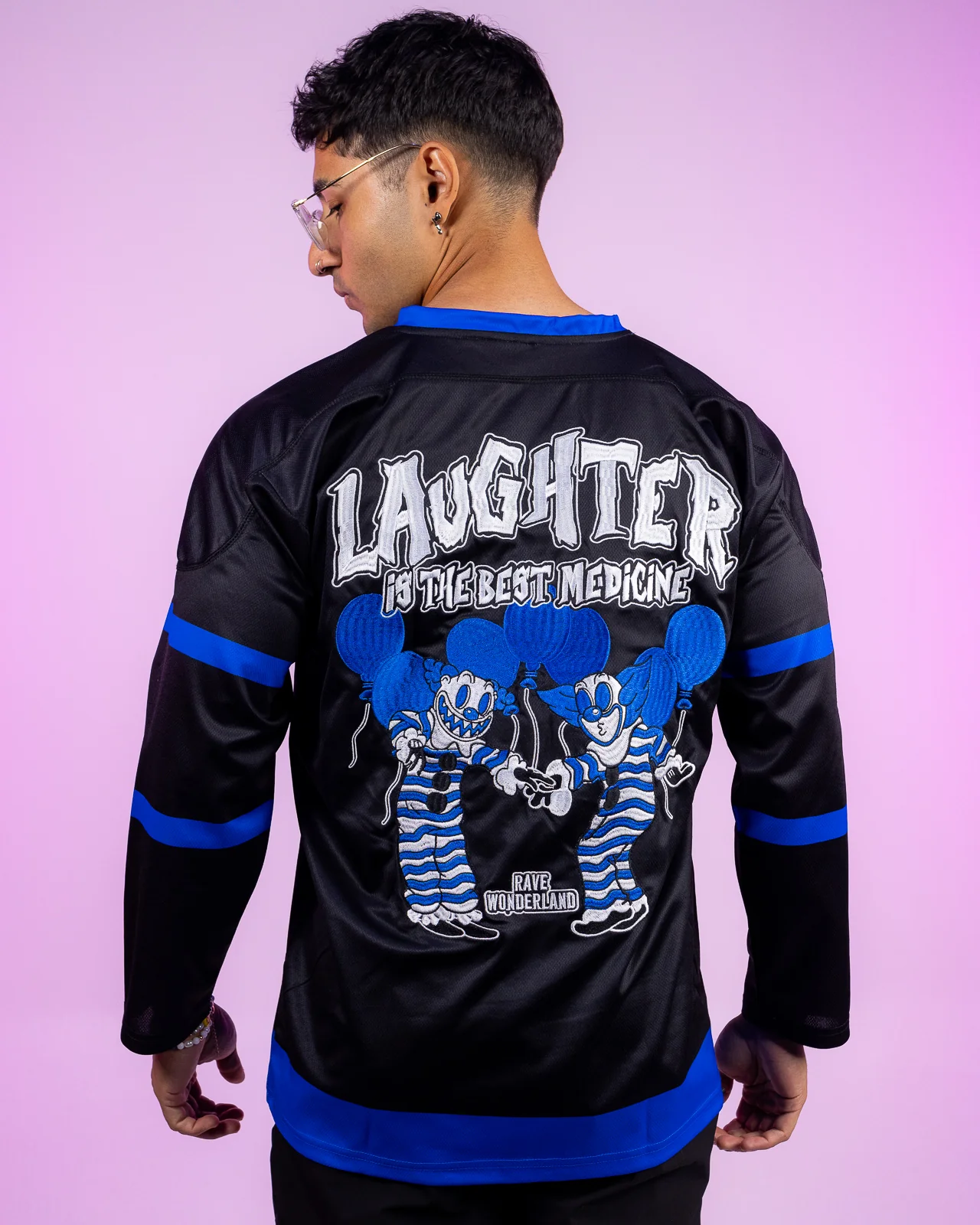 Laughter Is The Best Medicine Hockey Jersey - Image 2