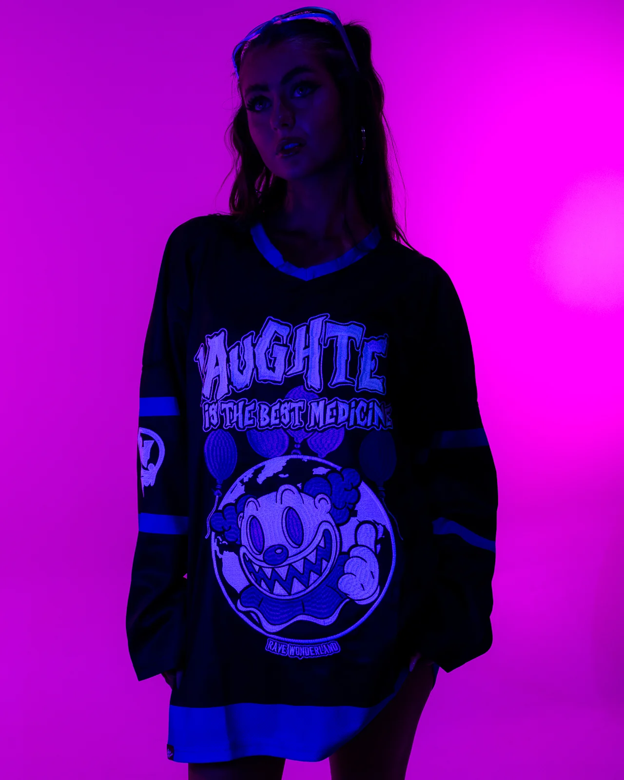 Laughter Is The Best Medicine Hockey Jersey - Image 3