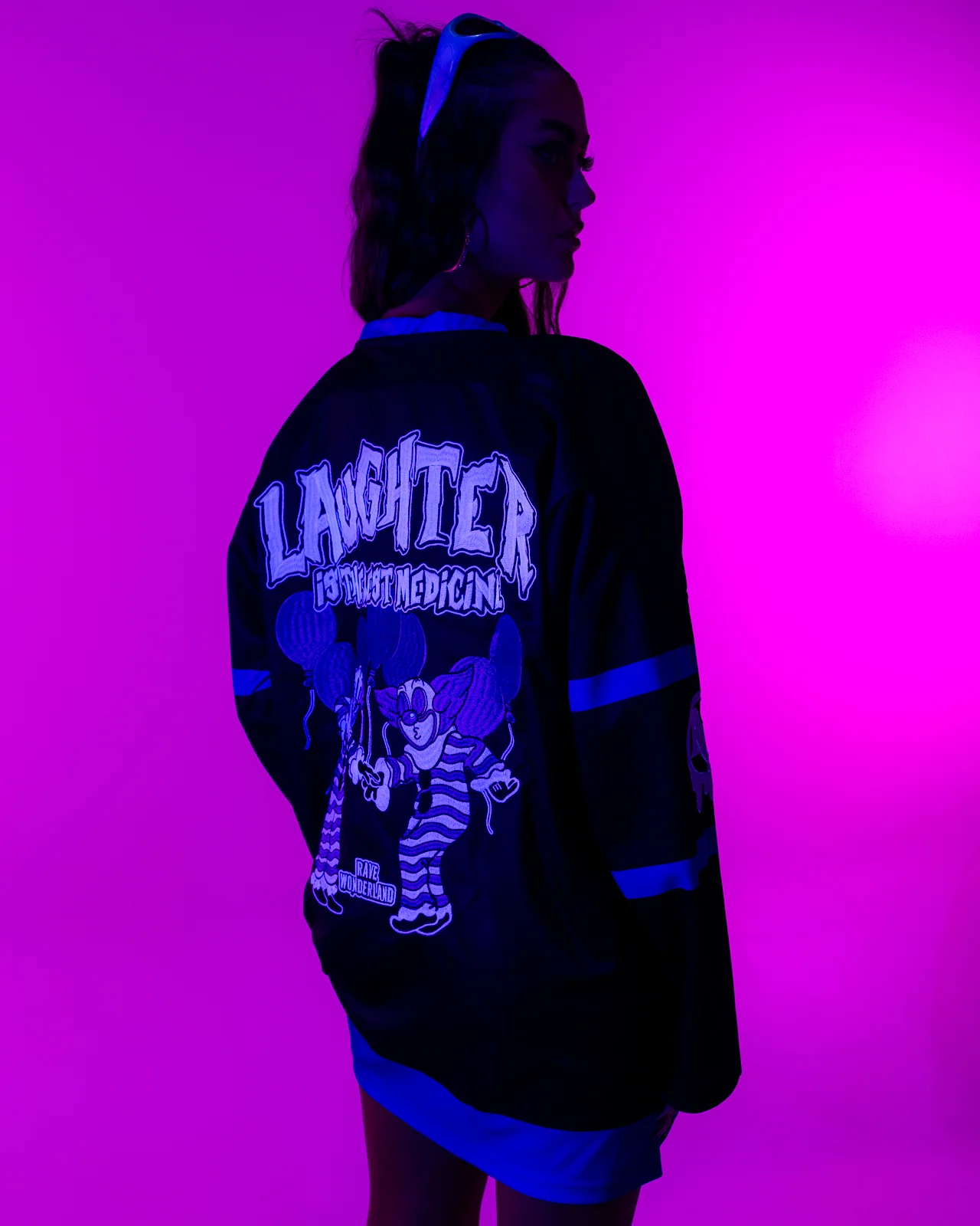 Laughter Is The Best Medicine Hockey Jersey - Image 4
