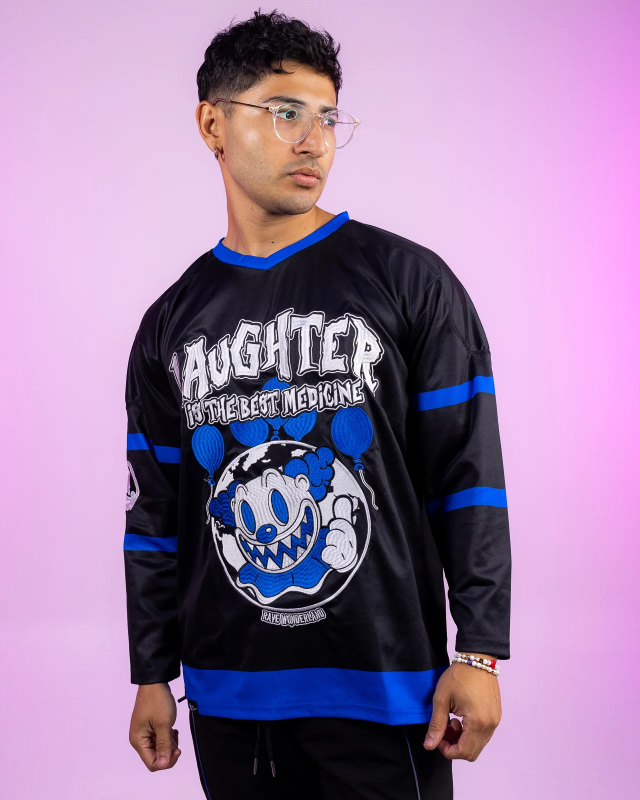 Laughter Is The Best Medicine Hockey Jersey - Image 7