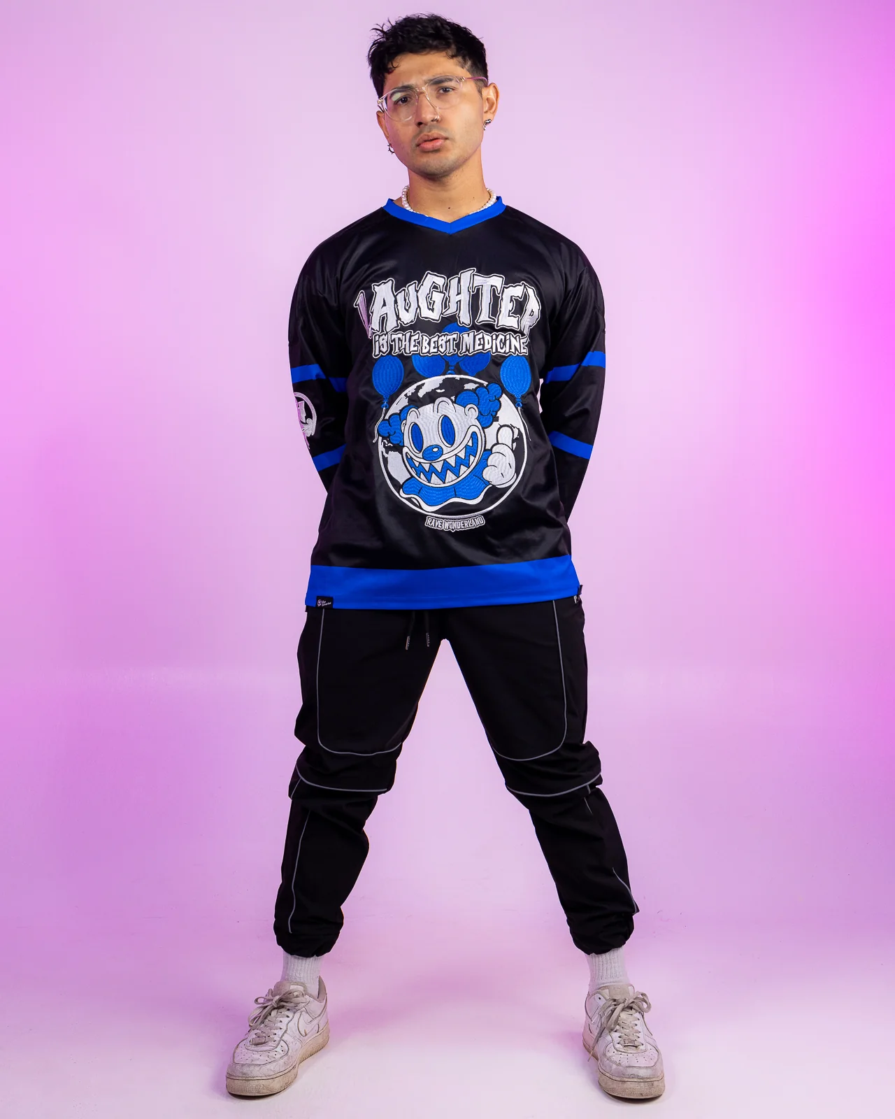 Laughter Is The Best Medicine Hockey Jersey - Image 8