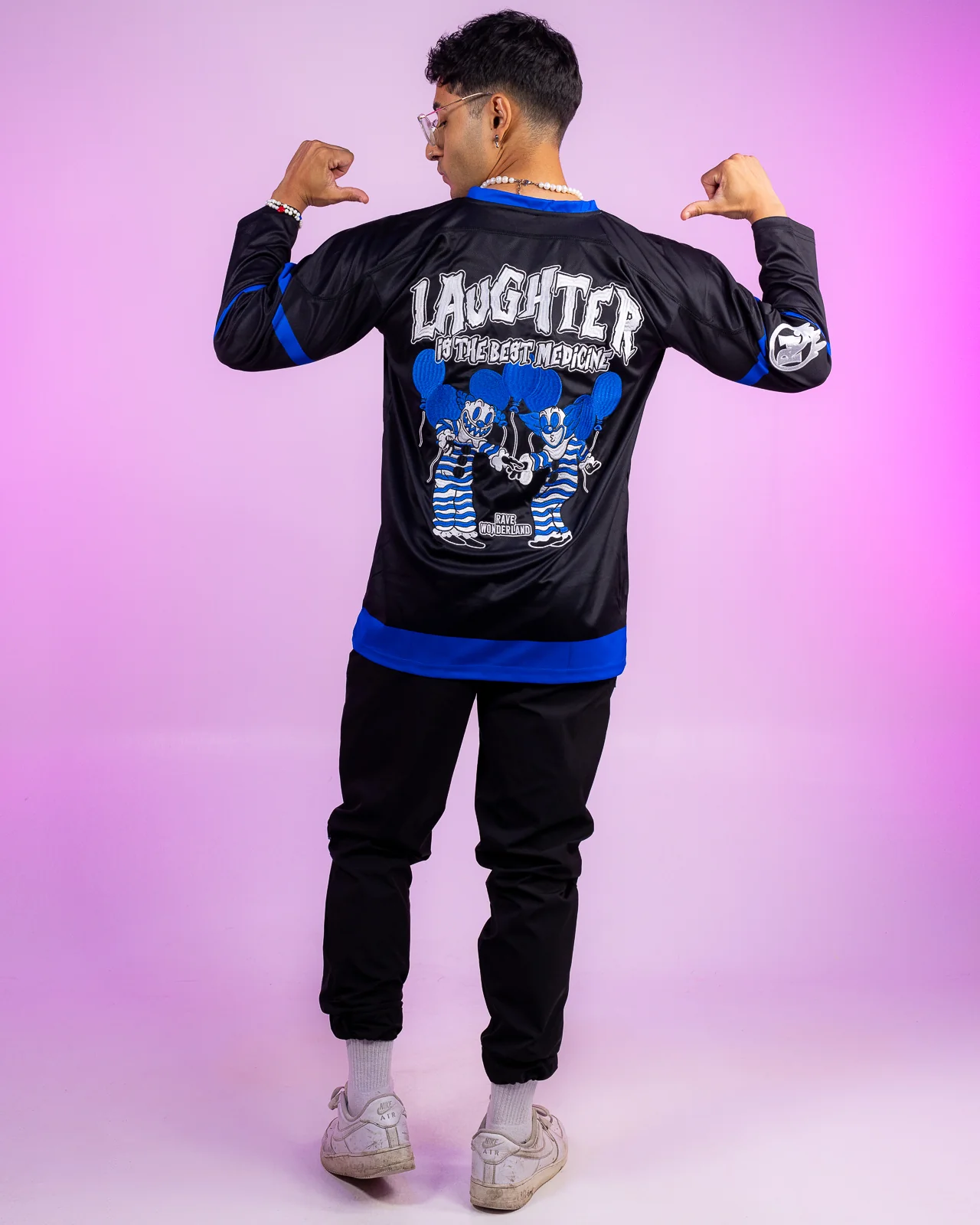 Laughter Is The Best Medicine Hockey Jersey - Image 9