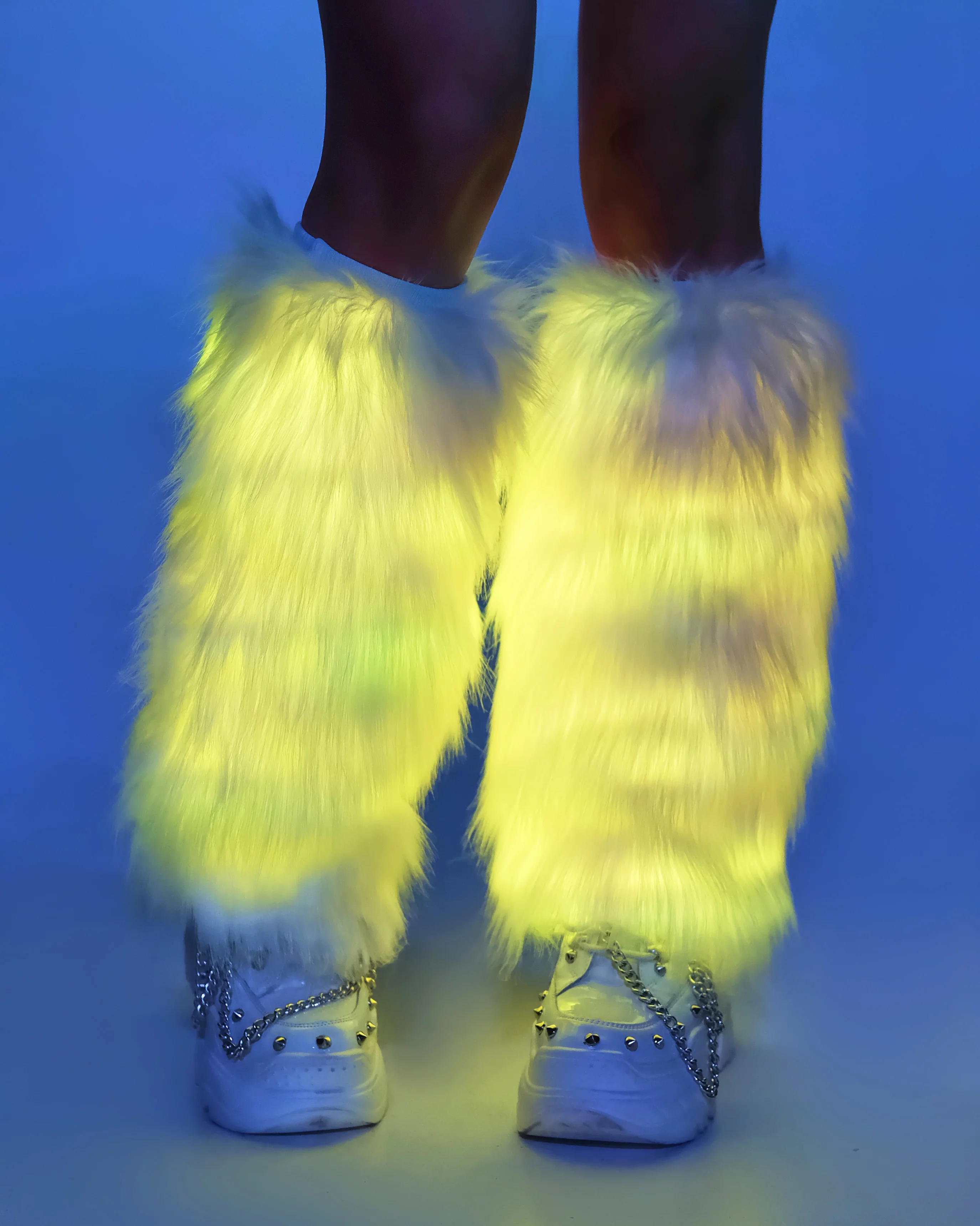 Light Up White Fluffies - Image 10