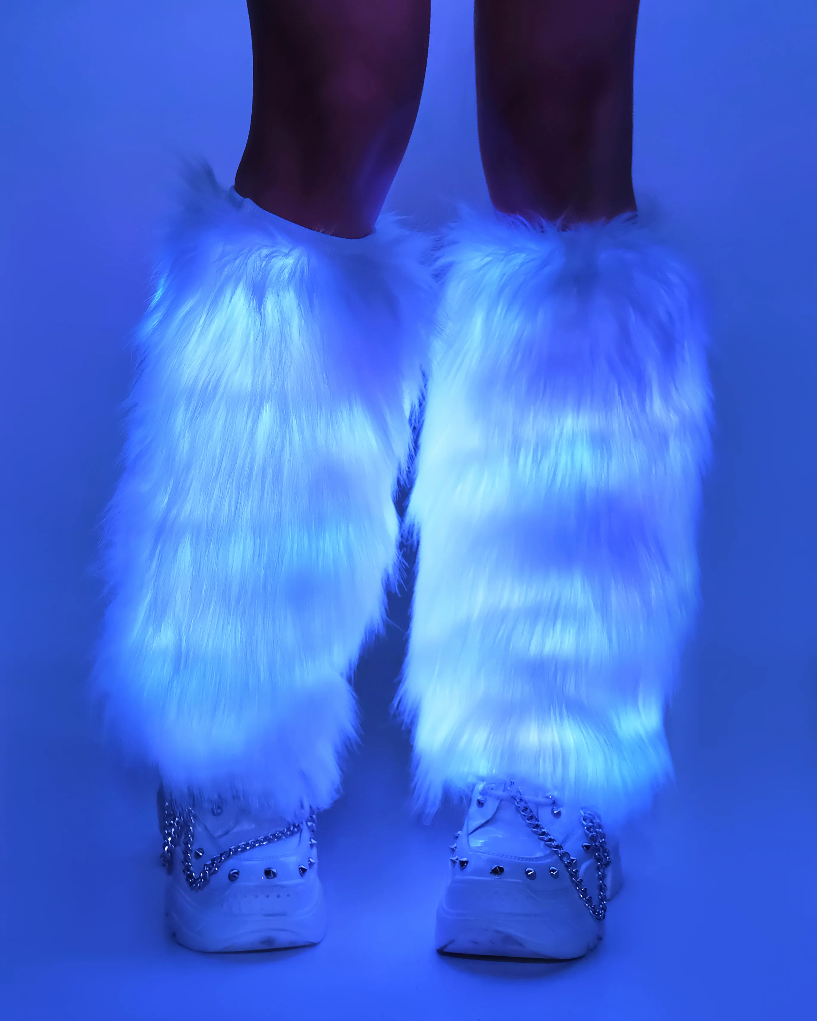 Light Up White Fluffies - Image 19