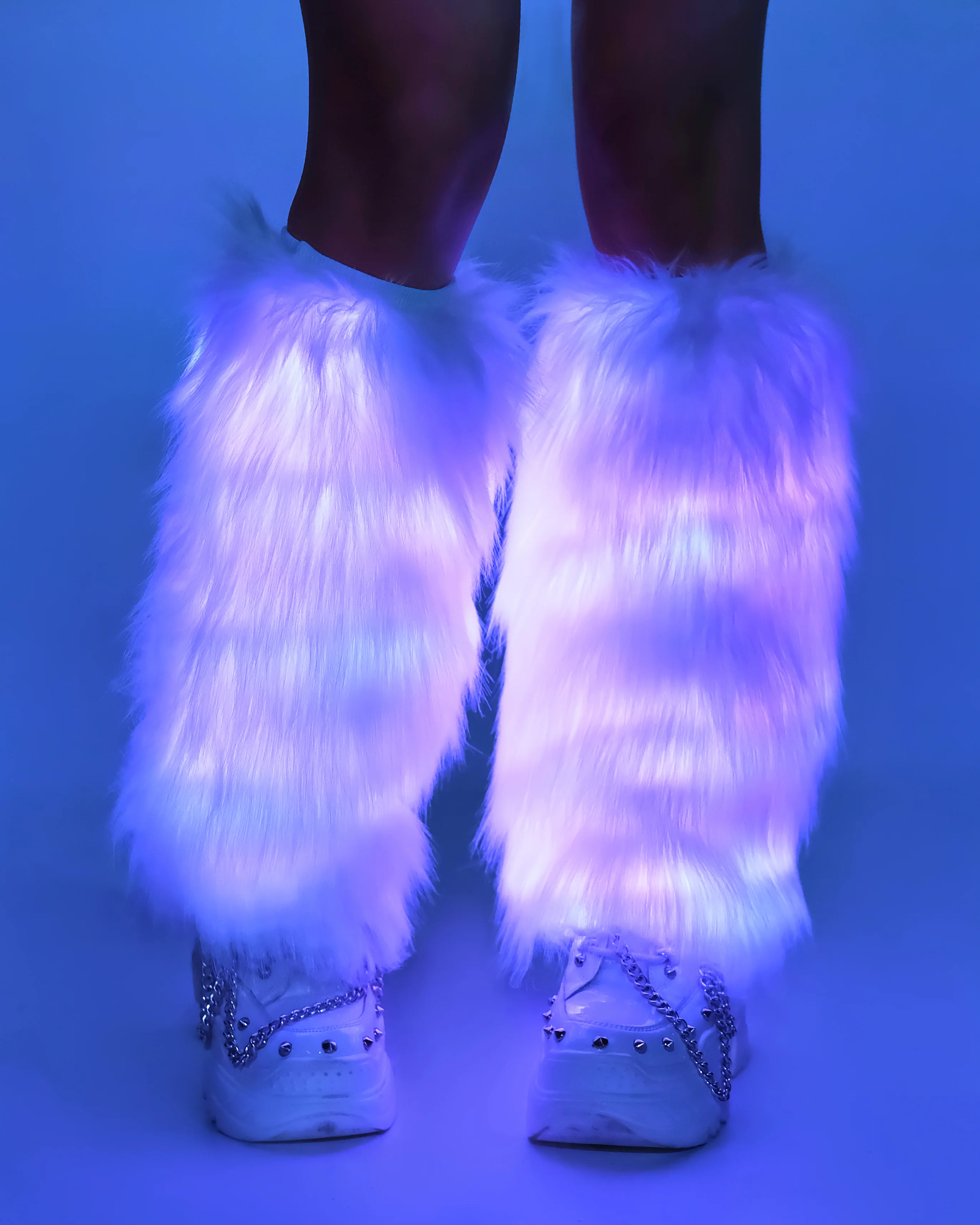 Light Up White Fluffies - Image 20
