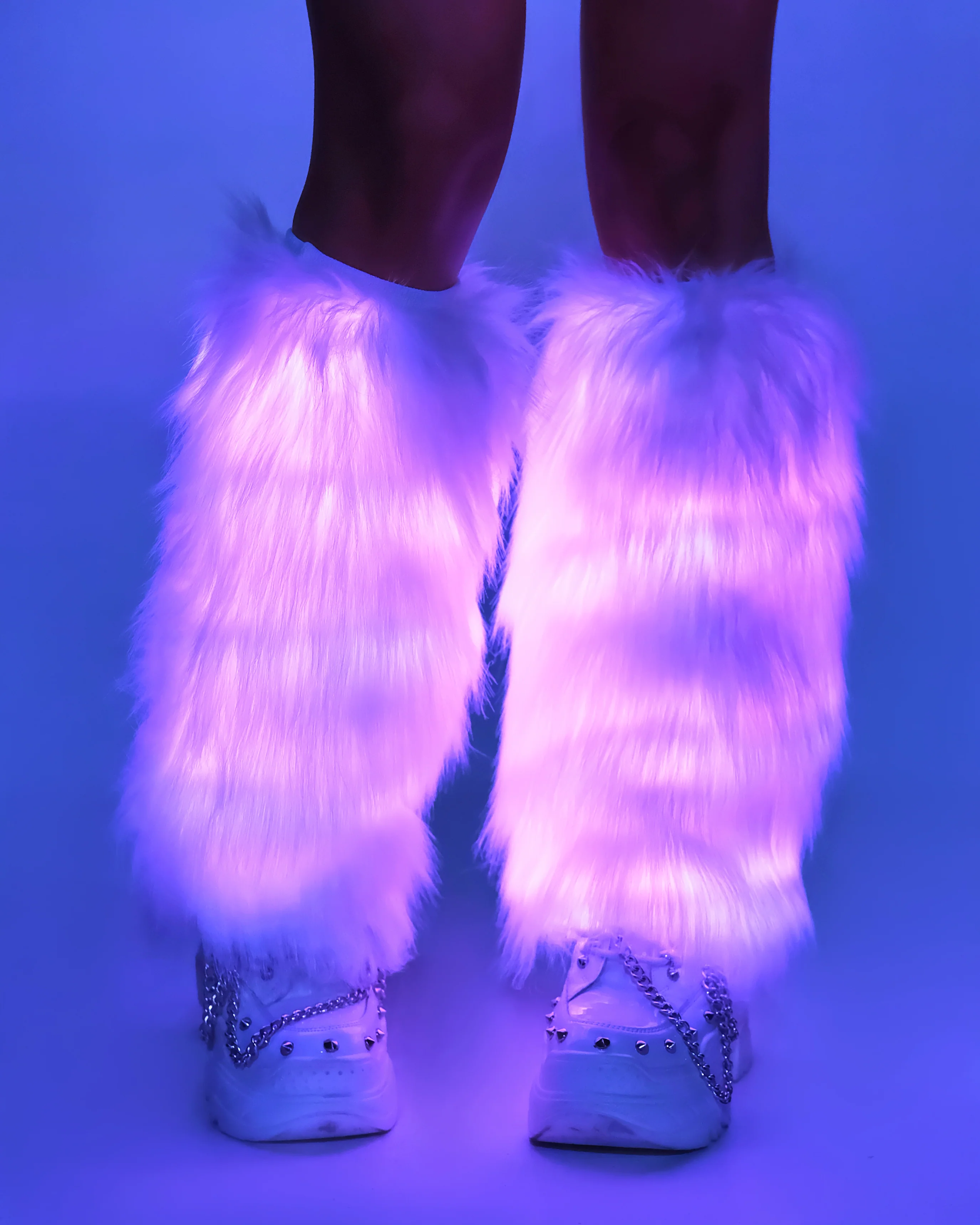 Light Up White Fluffies - Image 21