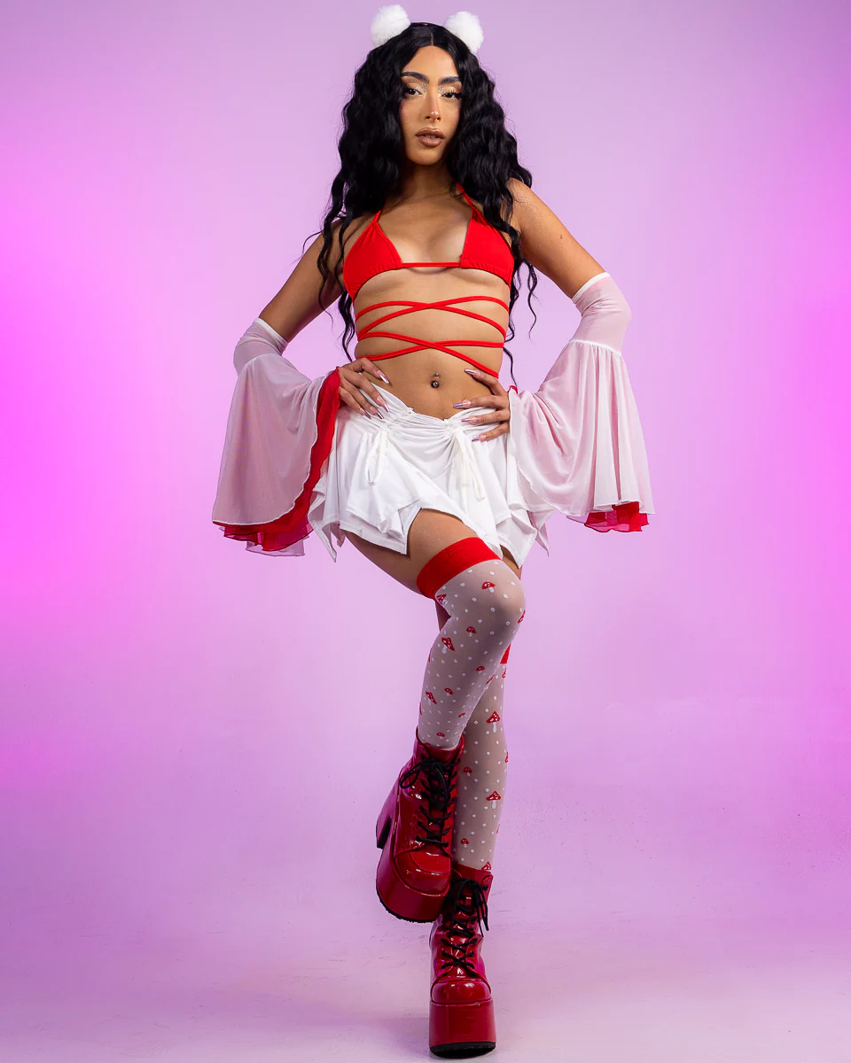 Magic Mushroom Thigh Highs - Image 3