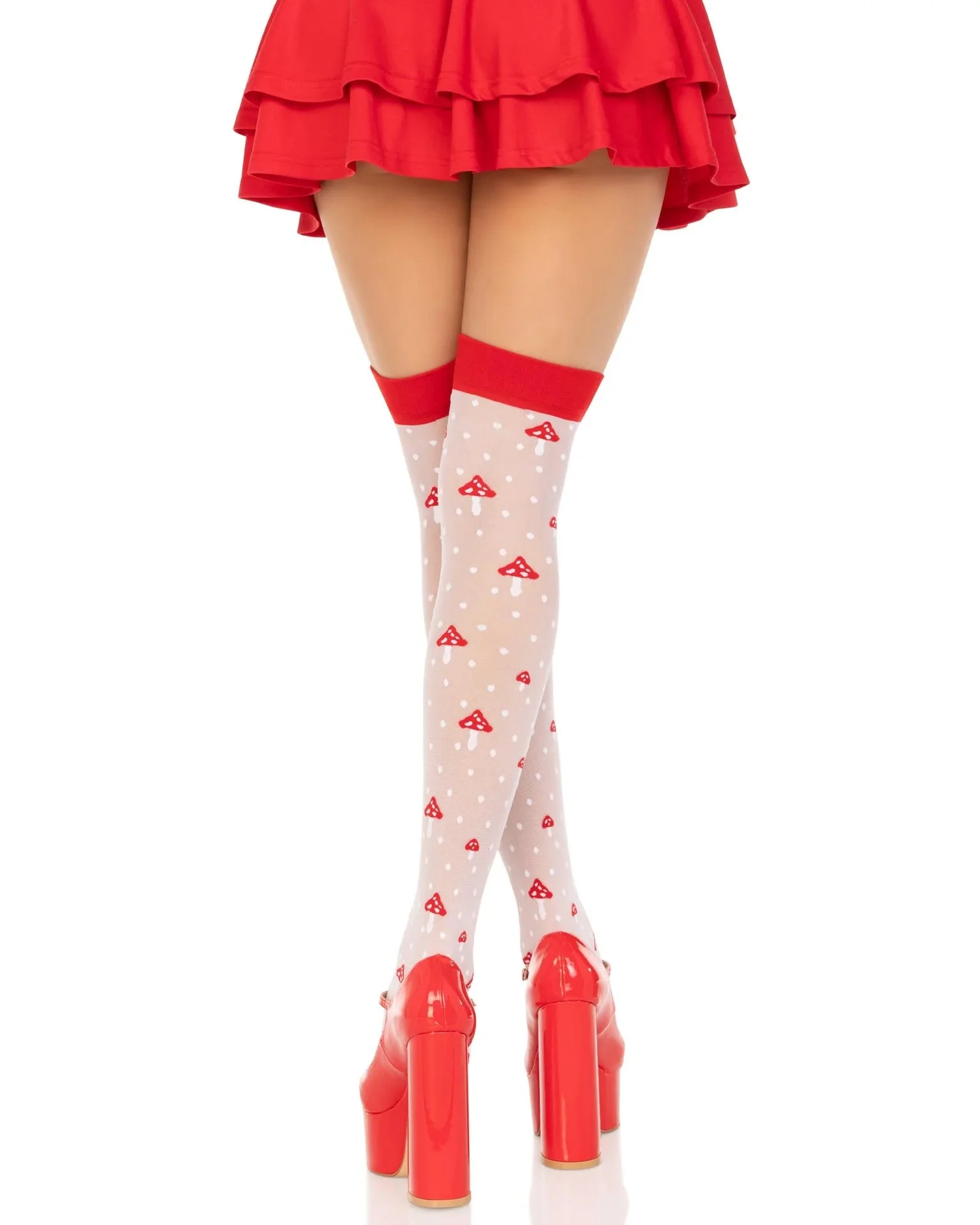 Magic Mushroom Thigh Highs - Image 7