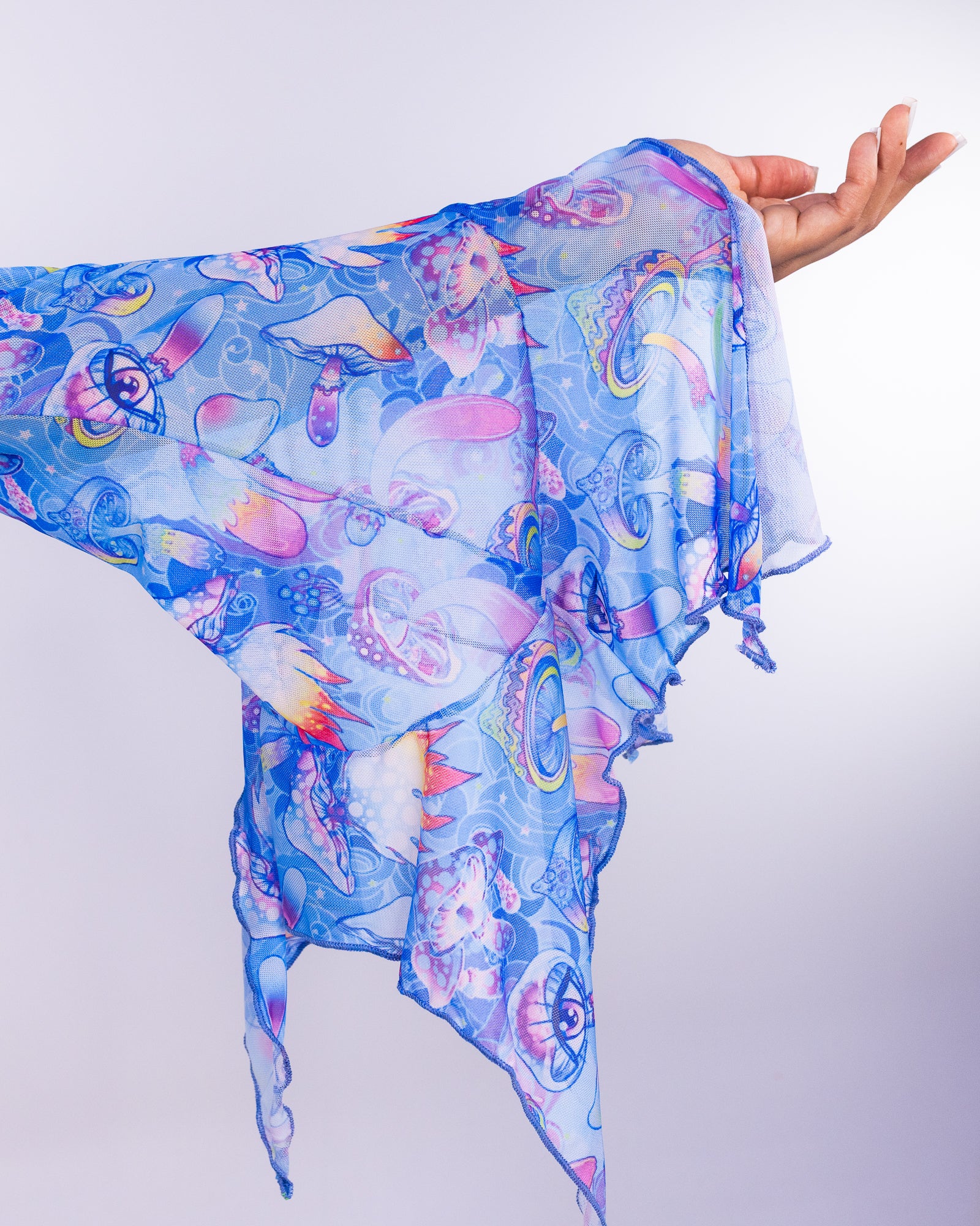 Mystic Mushroom Women's Flow Cutout Bodysuit - Image 8