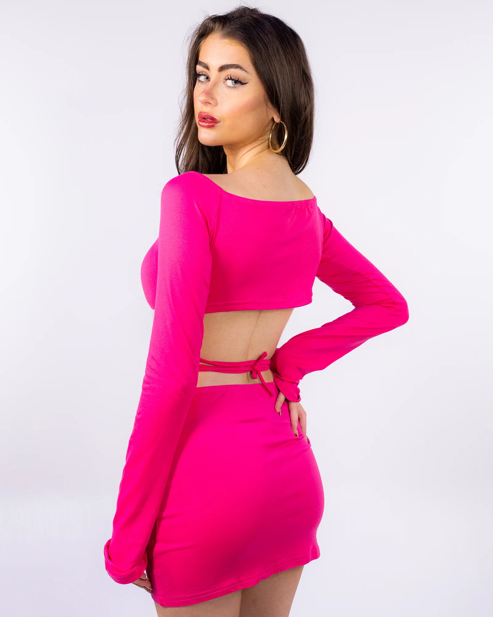 Pink Frequency Women's 2pc Skirt Set - Image 4