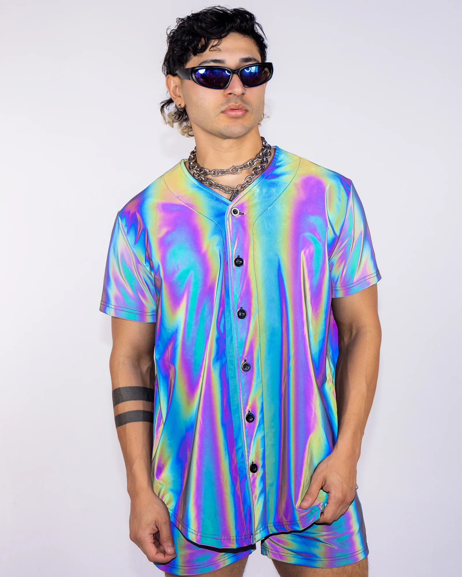 Rainbow Flash Reflective Jersey