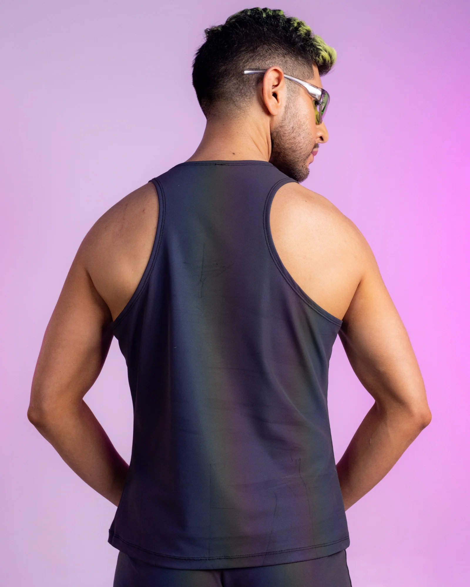 Rainbow Reflective Tank Top - Image 6