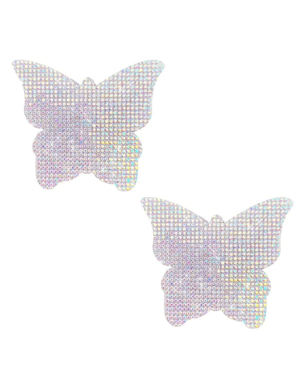 Razzle Dazzle Butterfly Crystal Nipztix Pasties - Image 2