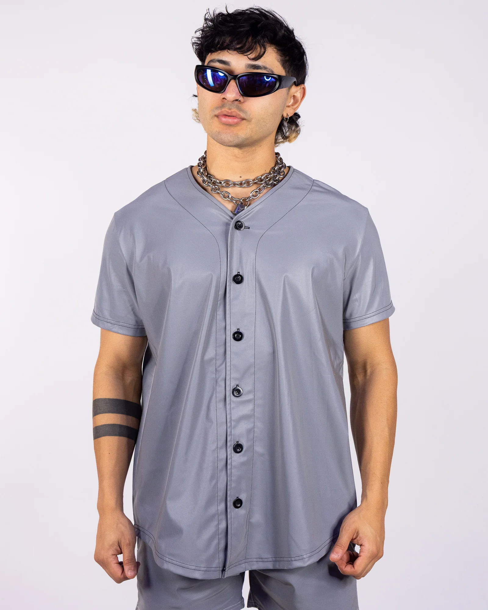 Silver Flash Reflective Jersey - Image 3