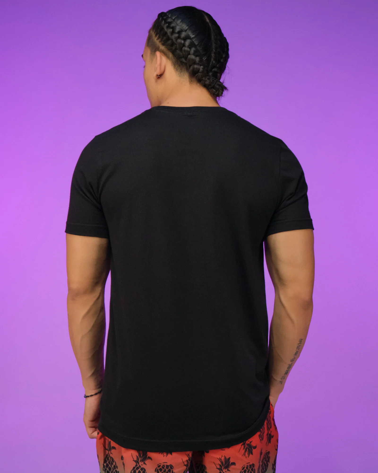 Space Yacht Black Logo Tee - Image 3