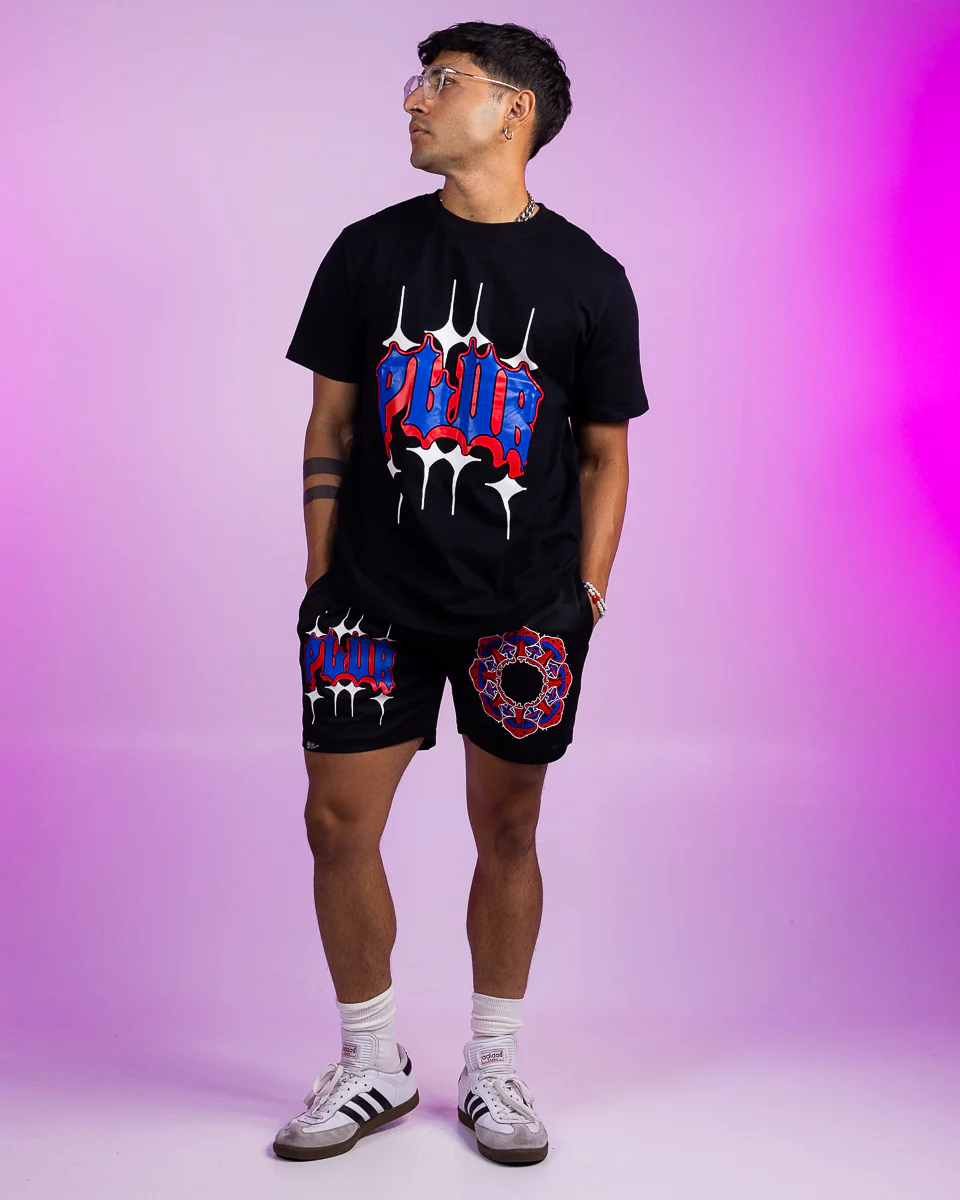 Stay Trippy PLUR Shorts - Image 2