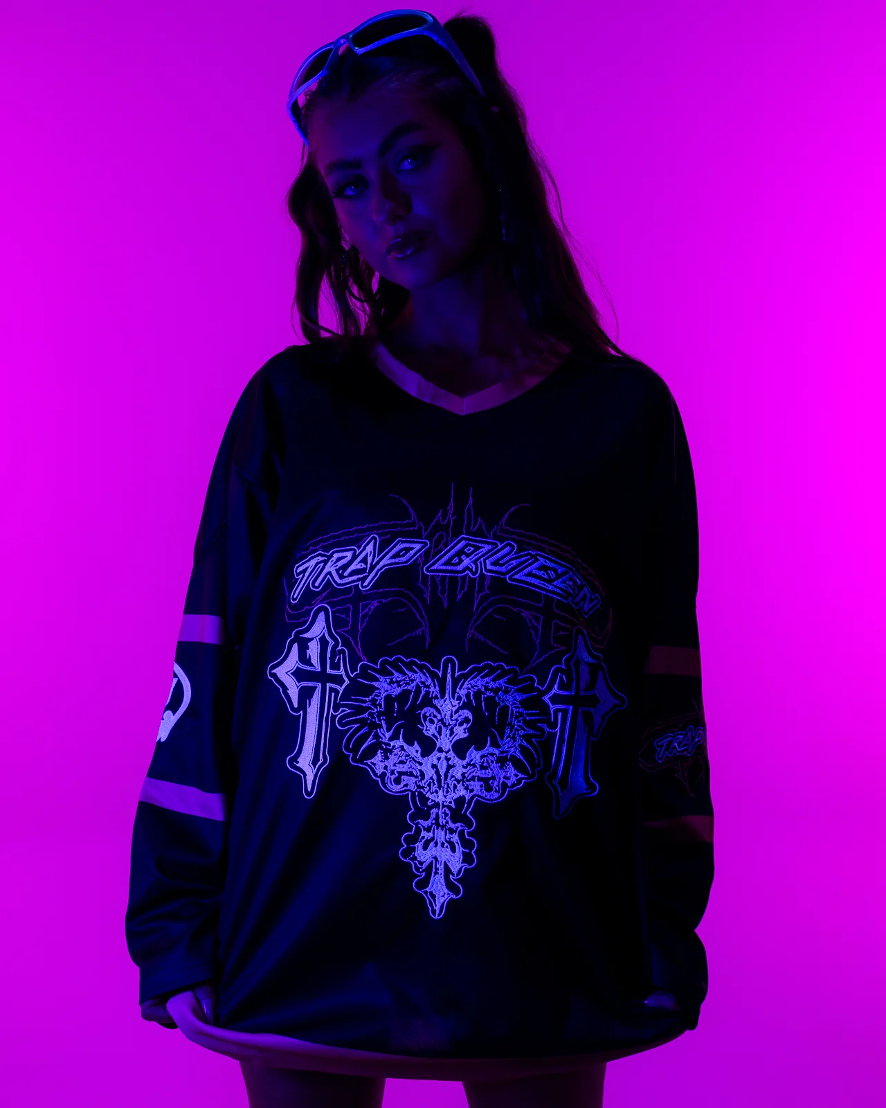 Trap Queen Hockey Jersey - Image 3