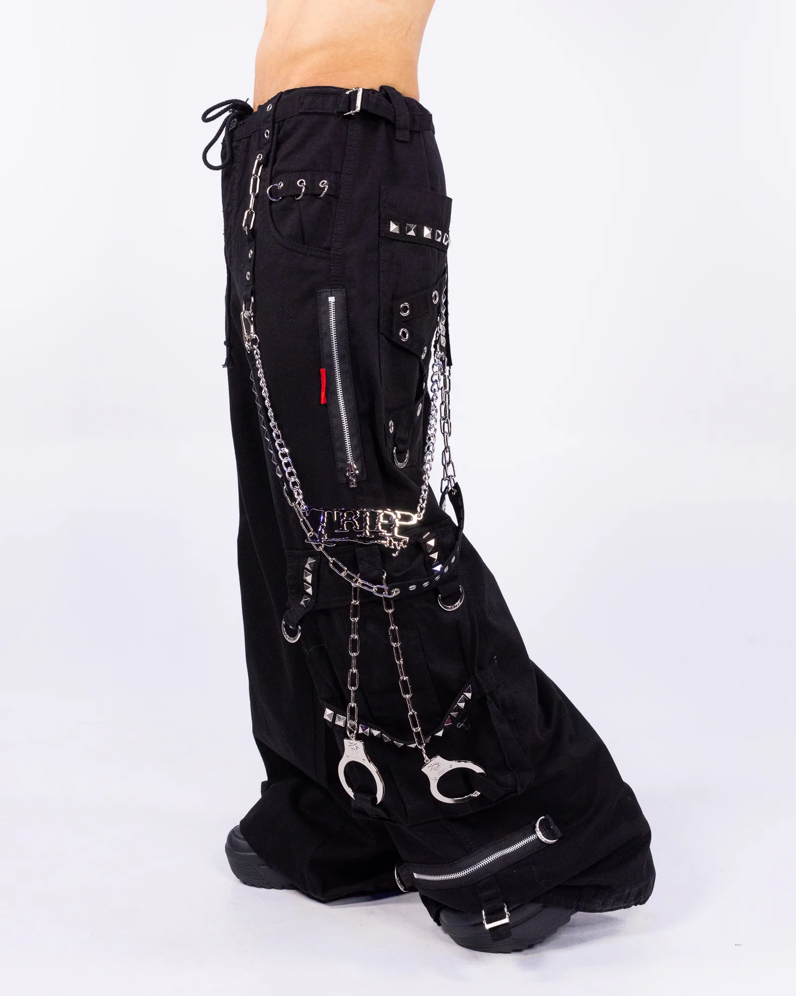 Tripp NYC Handcuff Unisex Black Pant - Image 2