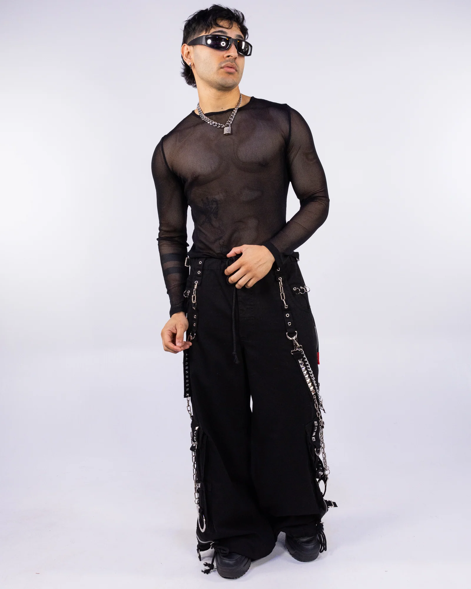 Tripp NYC Handcuff Unisex Black Pant - Image 8